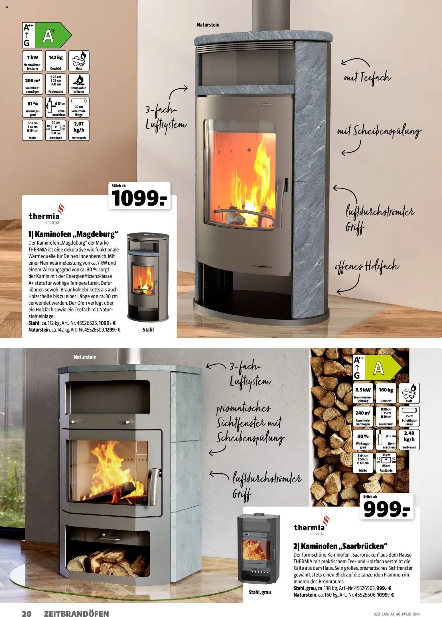 Hagebau Kaminofen und Zubehör