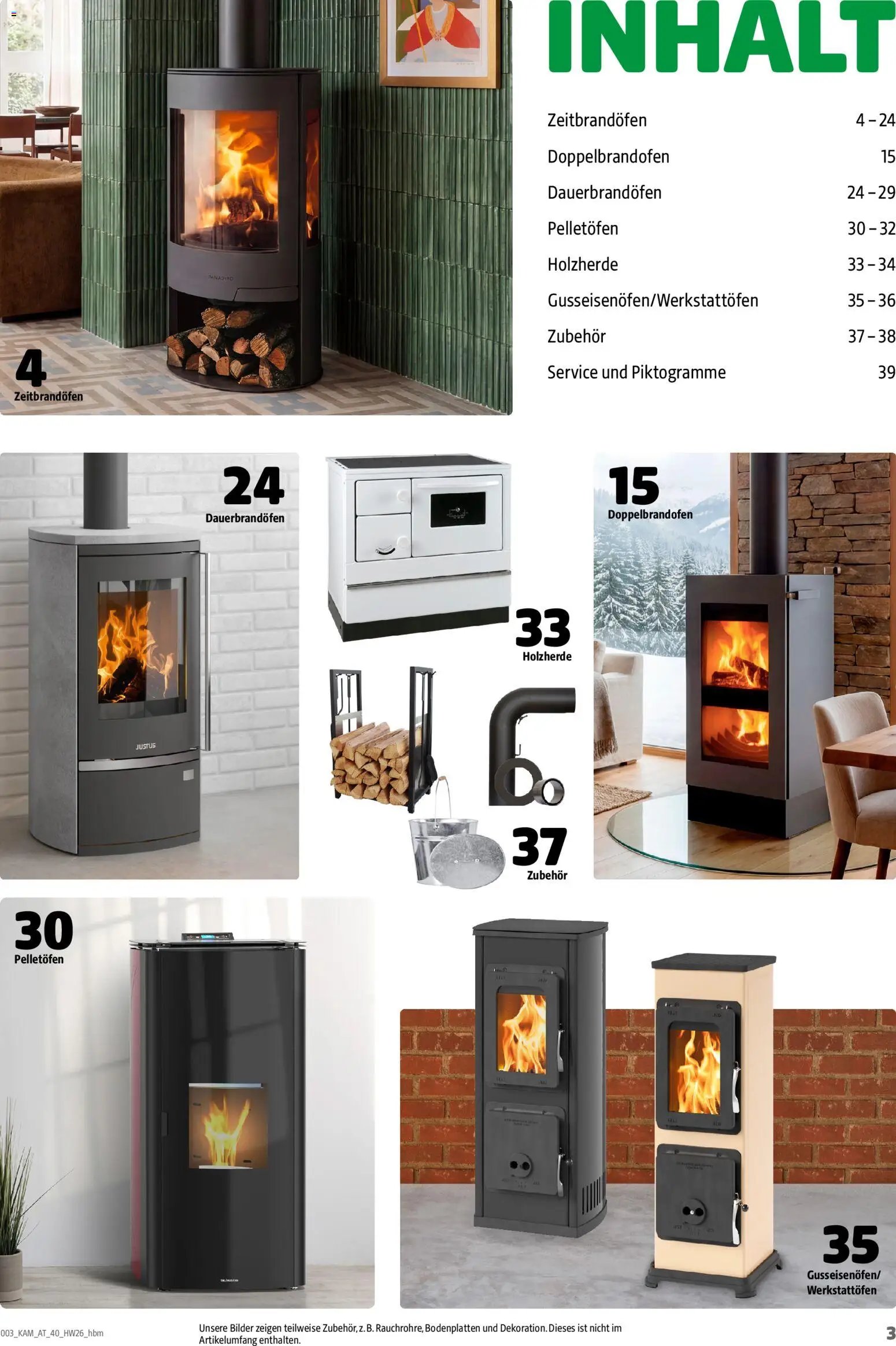 Hagebau Kaminofen und Zubehör