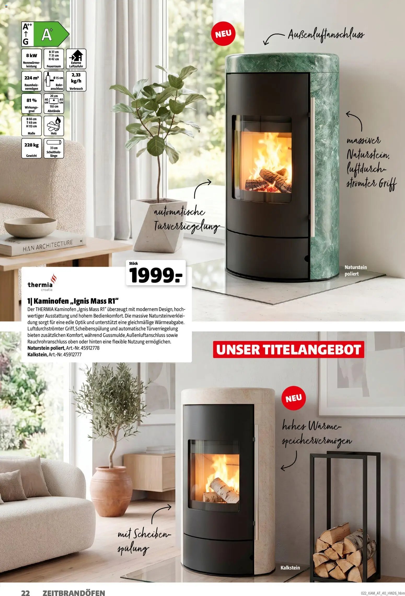 Hagebau Kaminofen und Zubehör