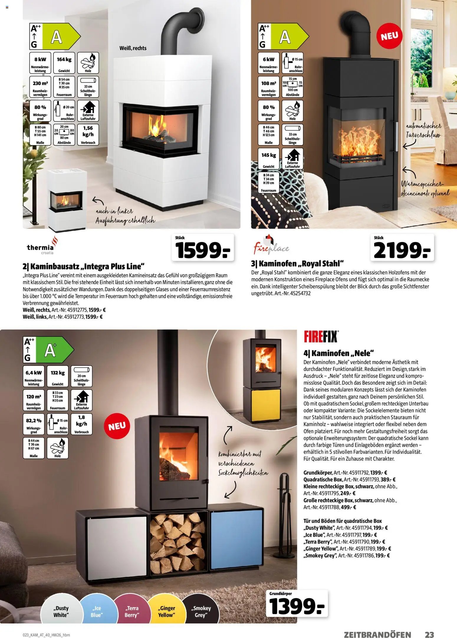 Hagebau Kaminofen und Zubehör