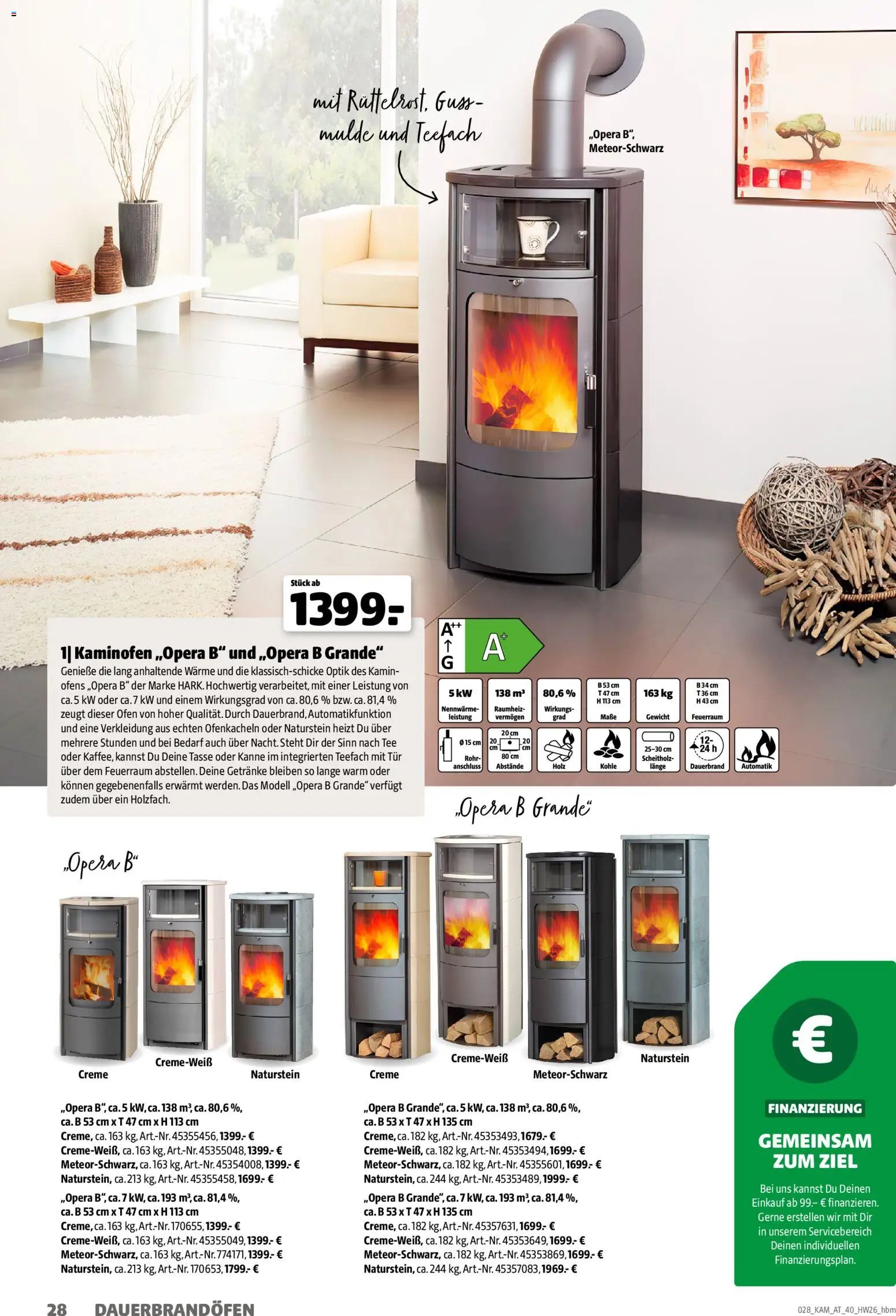 Hagebau Kaminofen und Zubehör