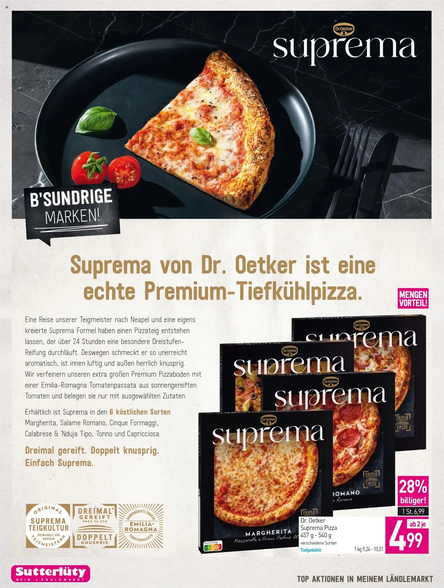 Sutterlüty Flugblatt
