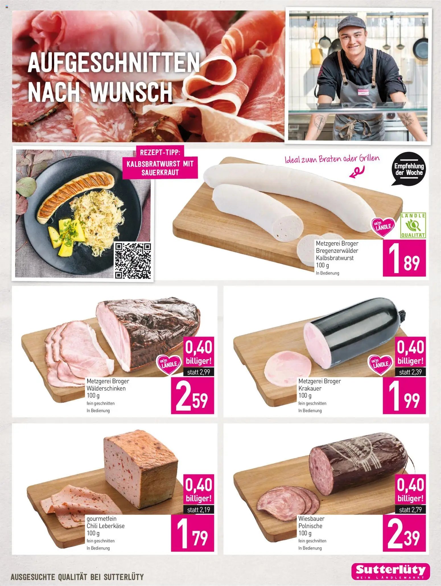 Sutterlüty Flugblatt