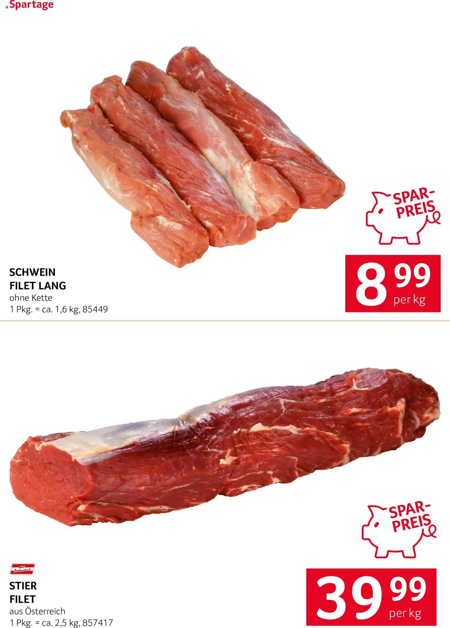 Transgourmet Spar Tage - 10%