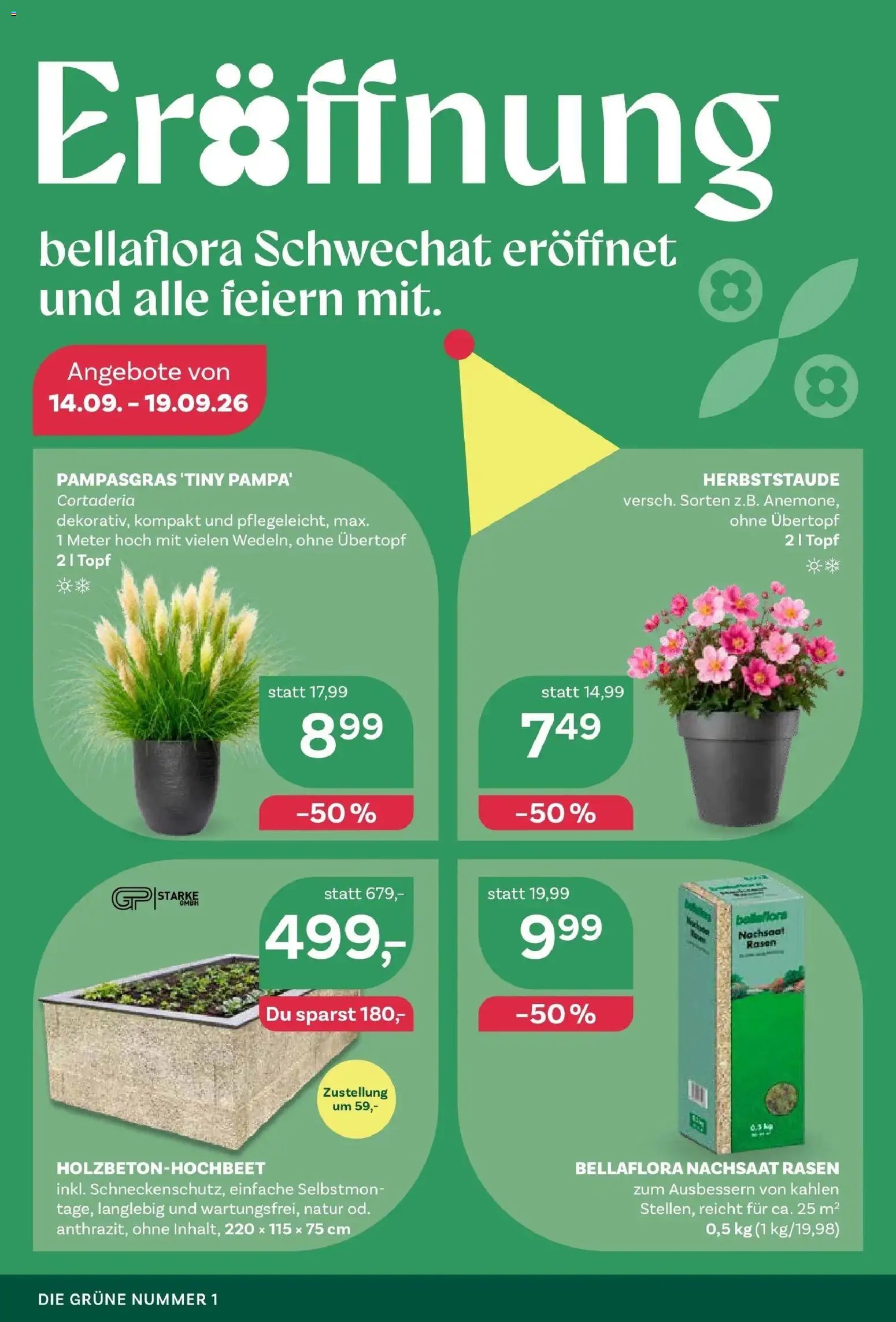 bellaflora - Bellaflora: Flugblatt