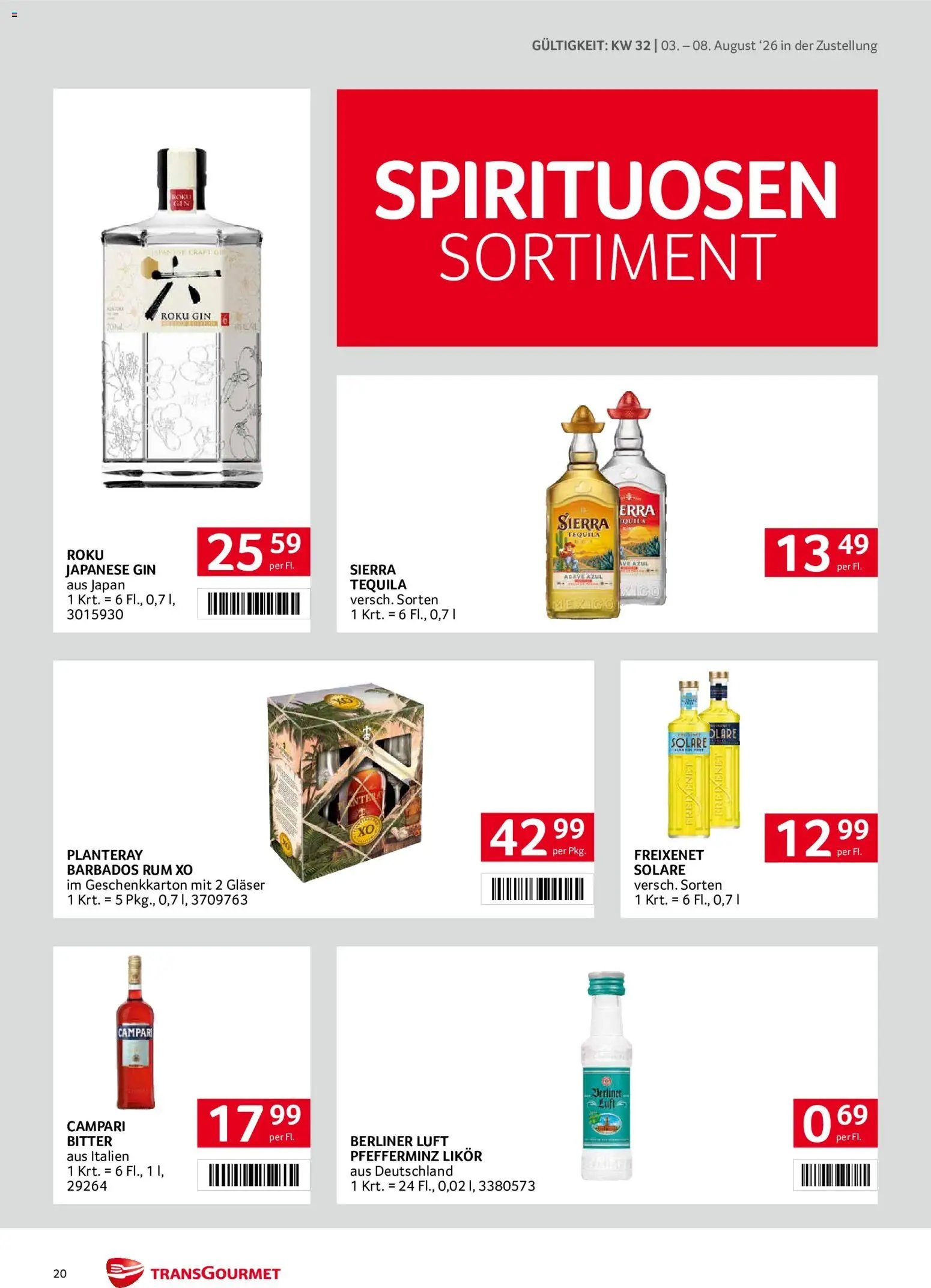 Transgourmet Zustellaktion