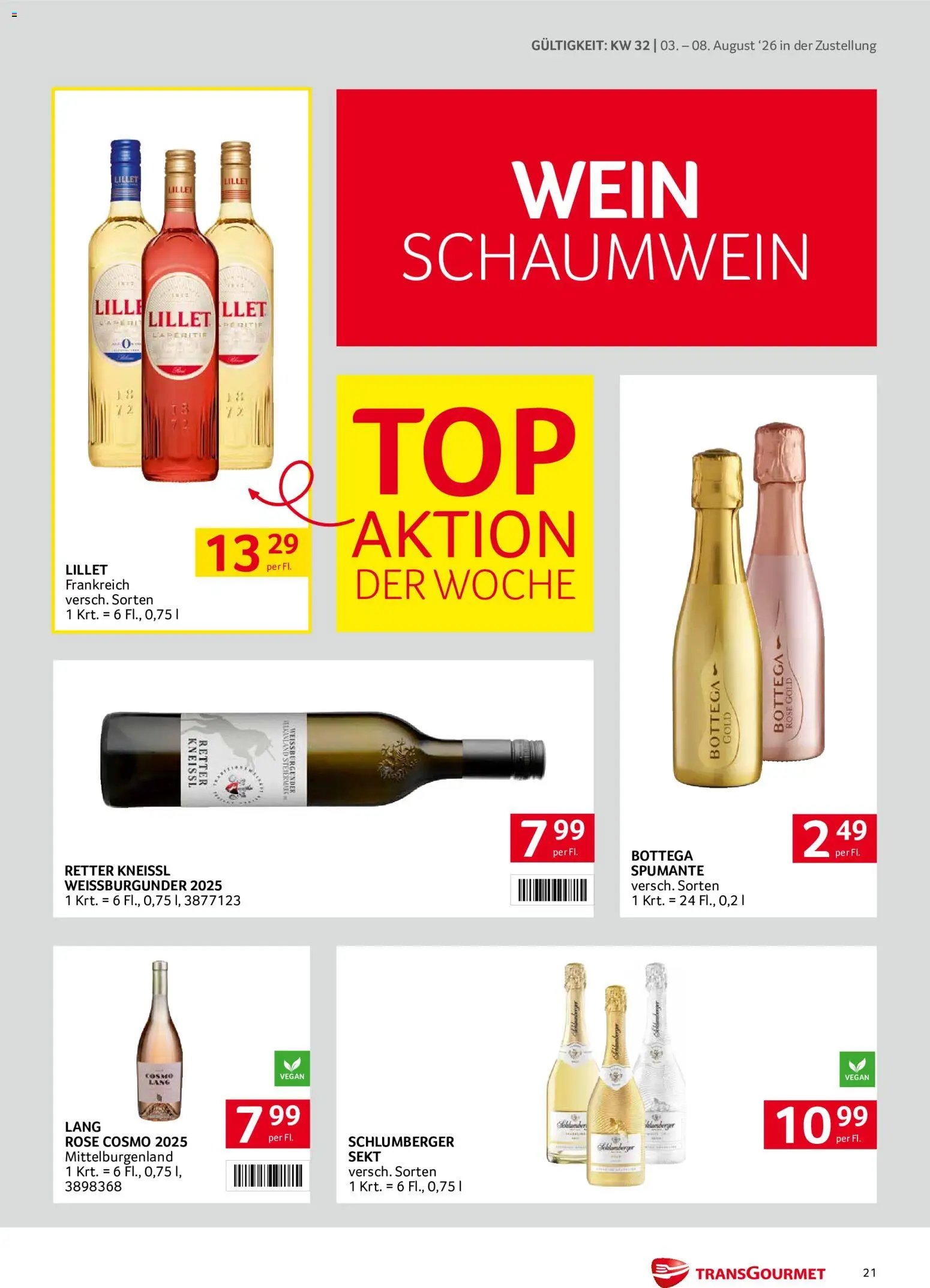 Transgourmet Zustellaktion