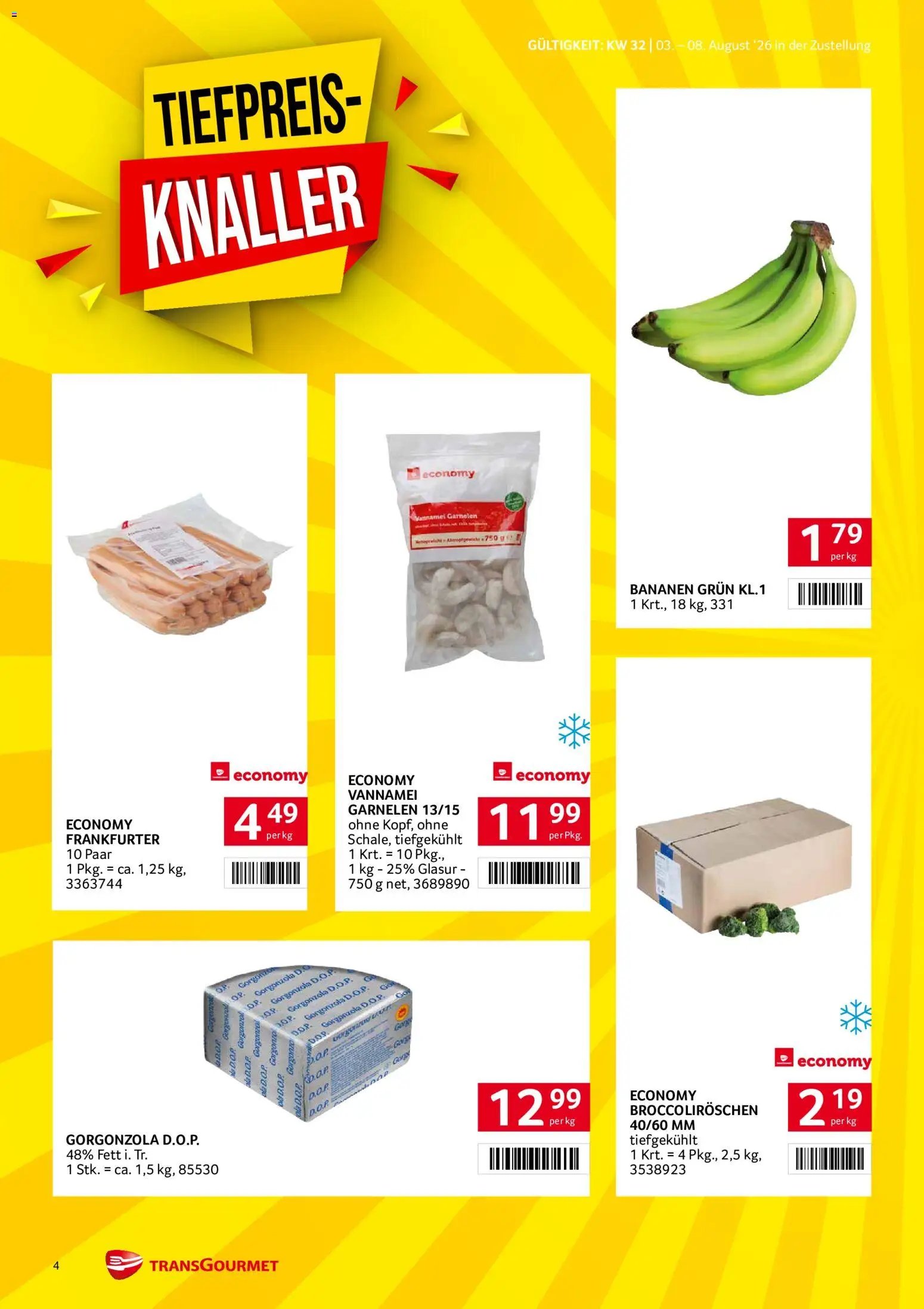 Transgourmet Zustellaktion