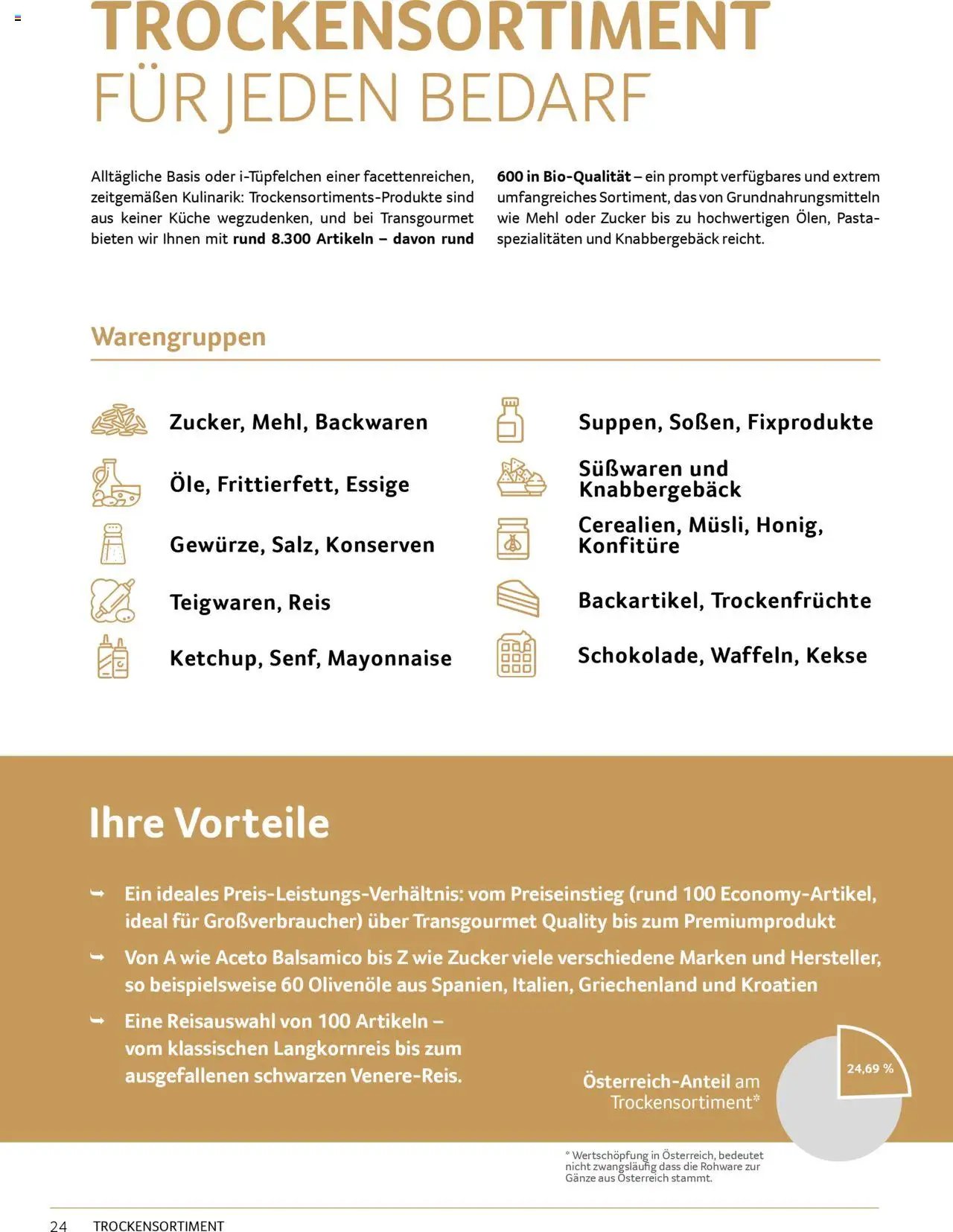 Transgourmet Sortimentskompetenz