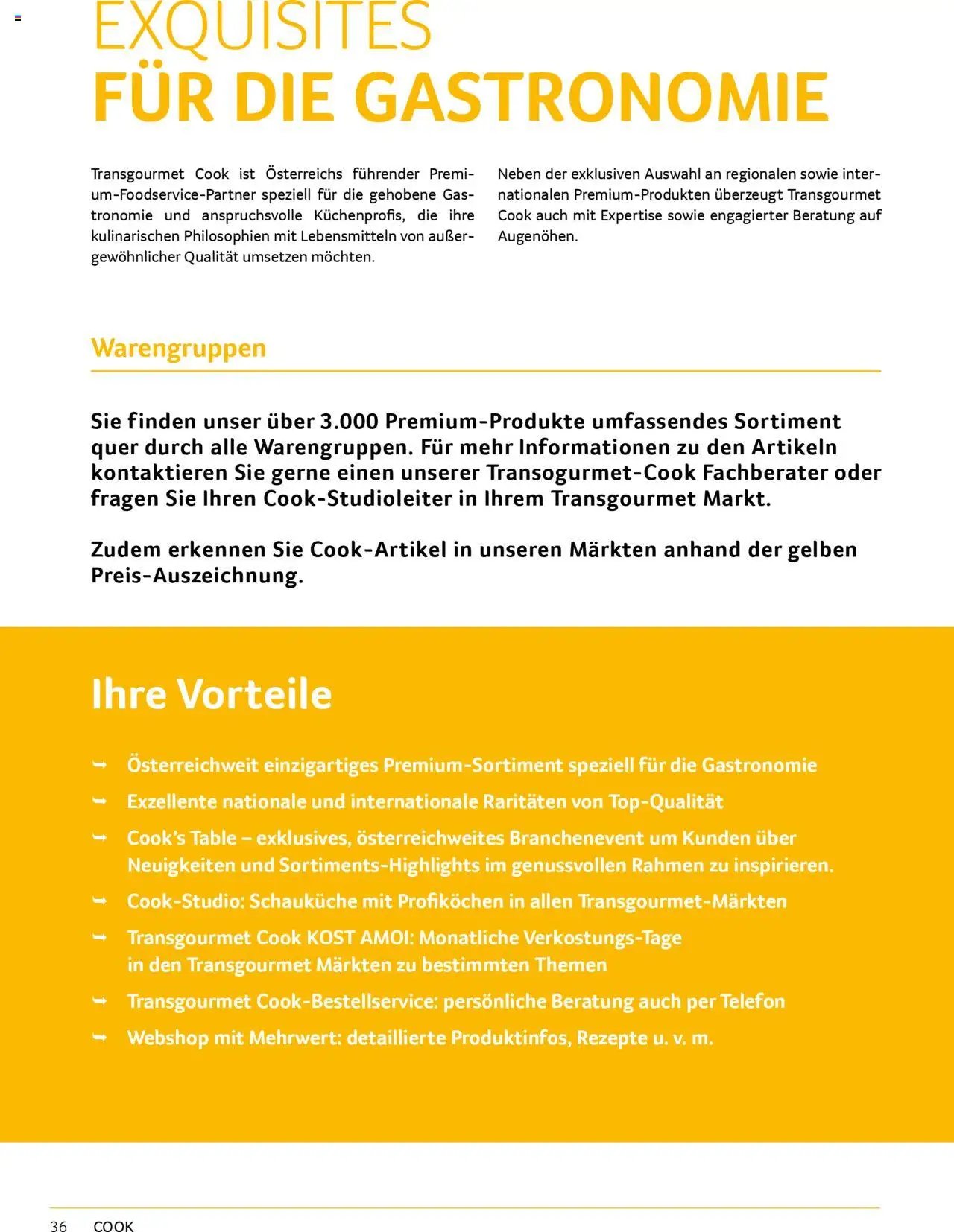 Transgourmet Sortimentskompetenz