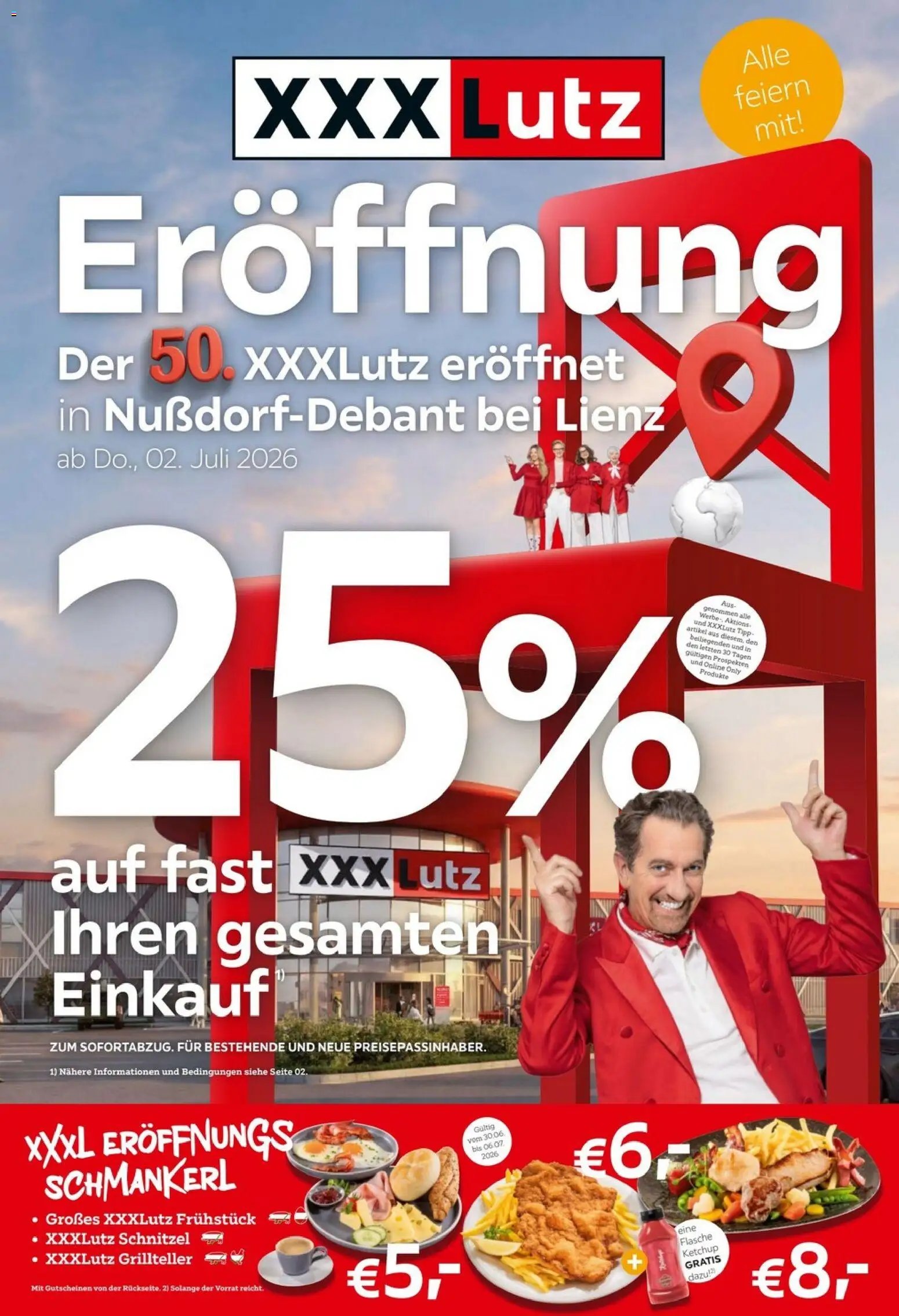 XXXLutz Eröffnung in Nußdorf-Debant