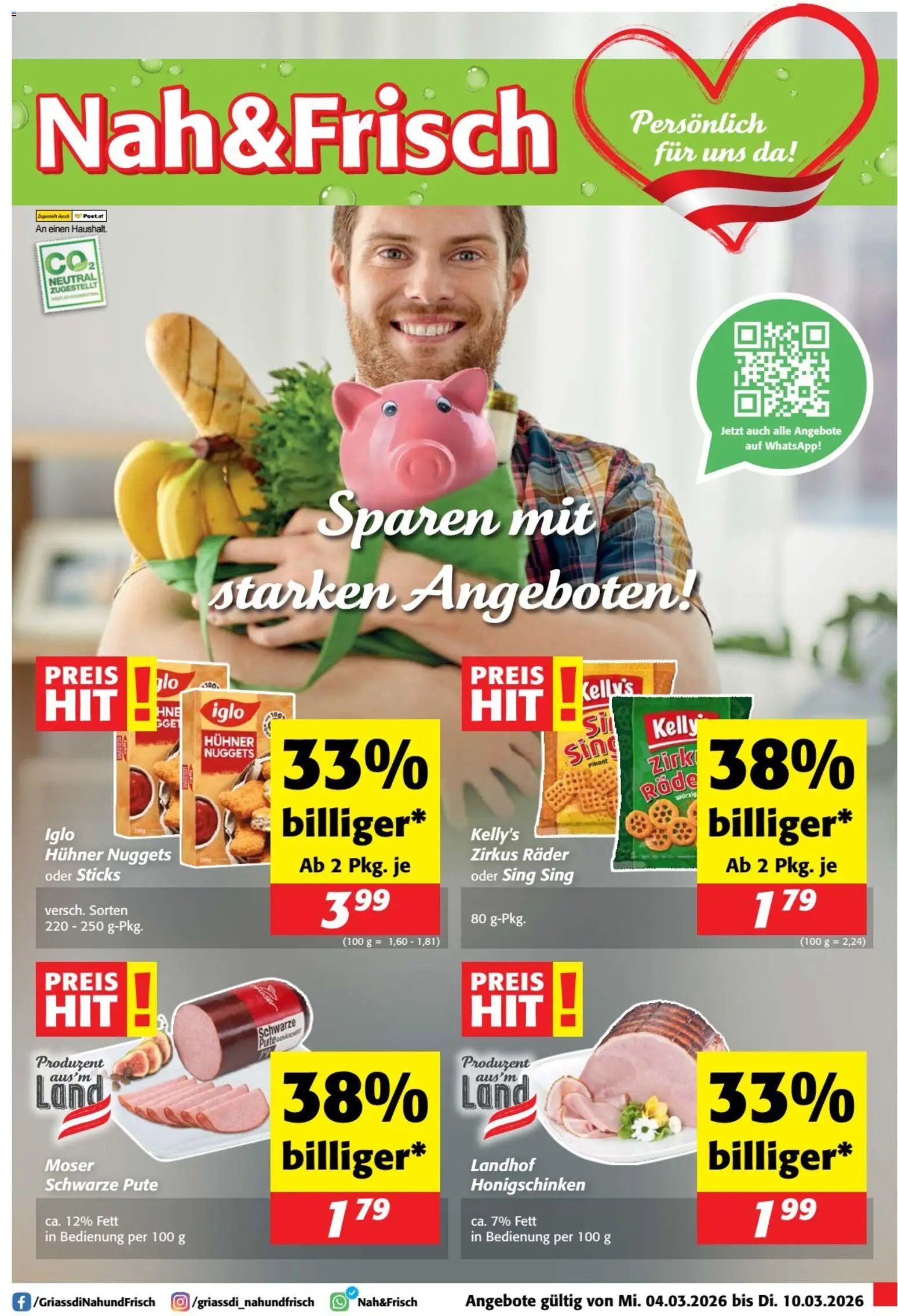 Nah und Frisch Flugblatt