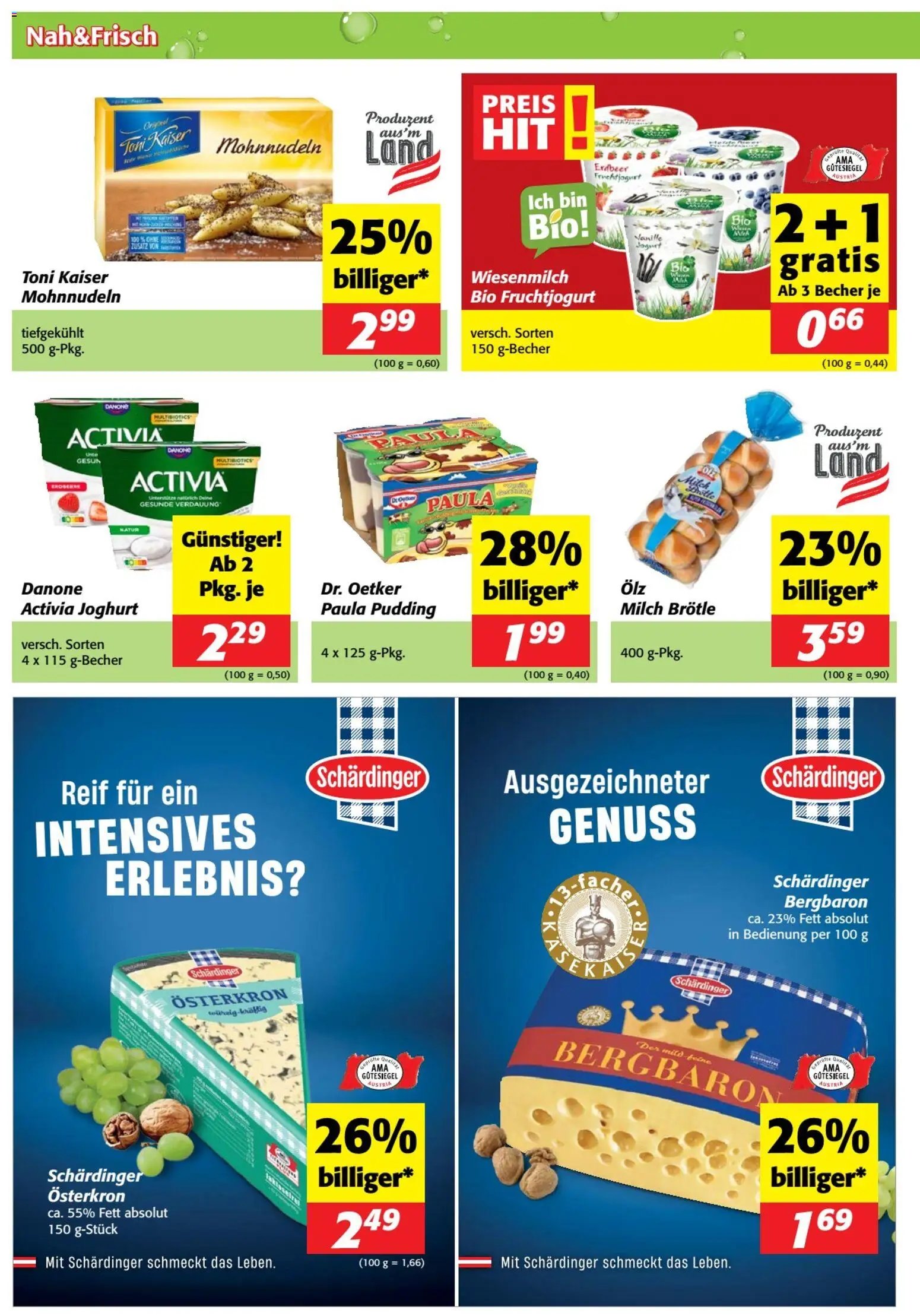 Nah und Frisch Flugblatt