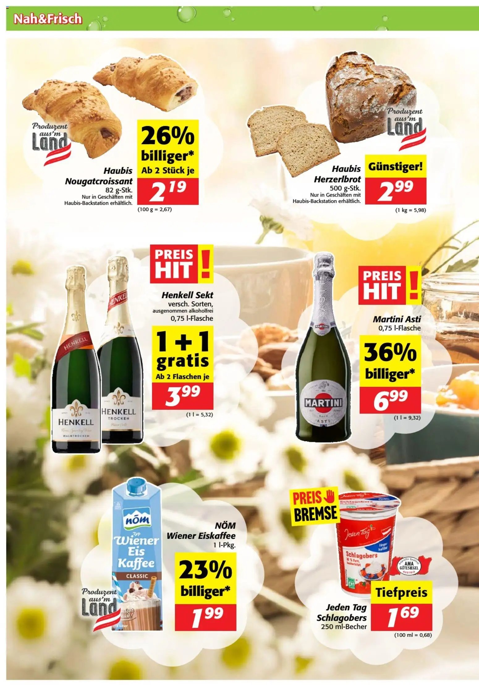 Nah und Frisch Flugblatt