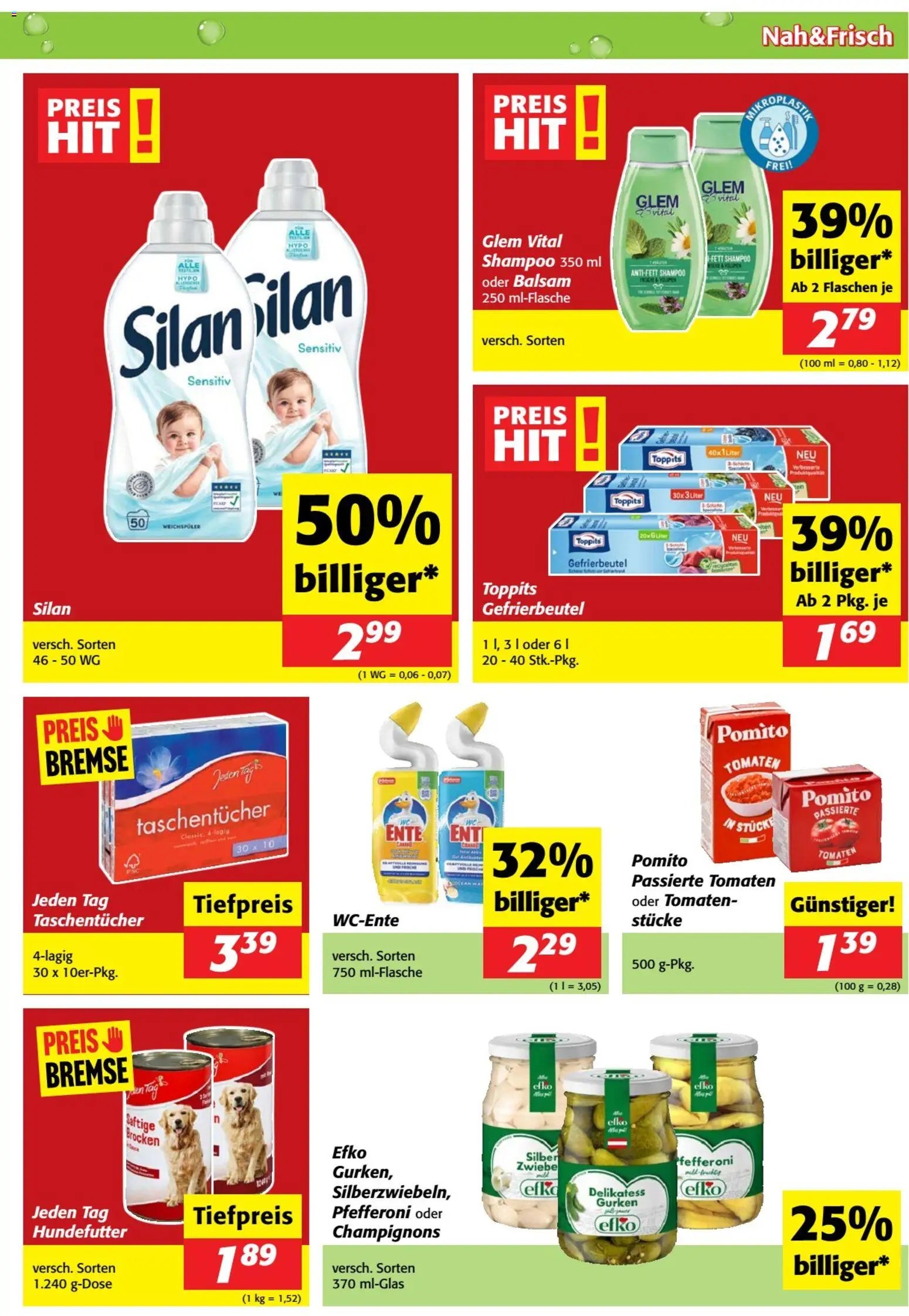 Nah und Frisch Flugblatt