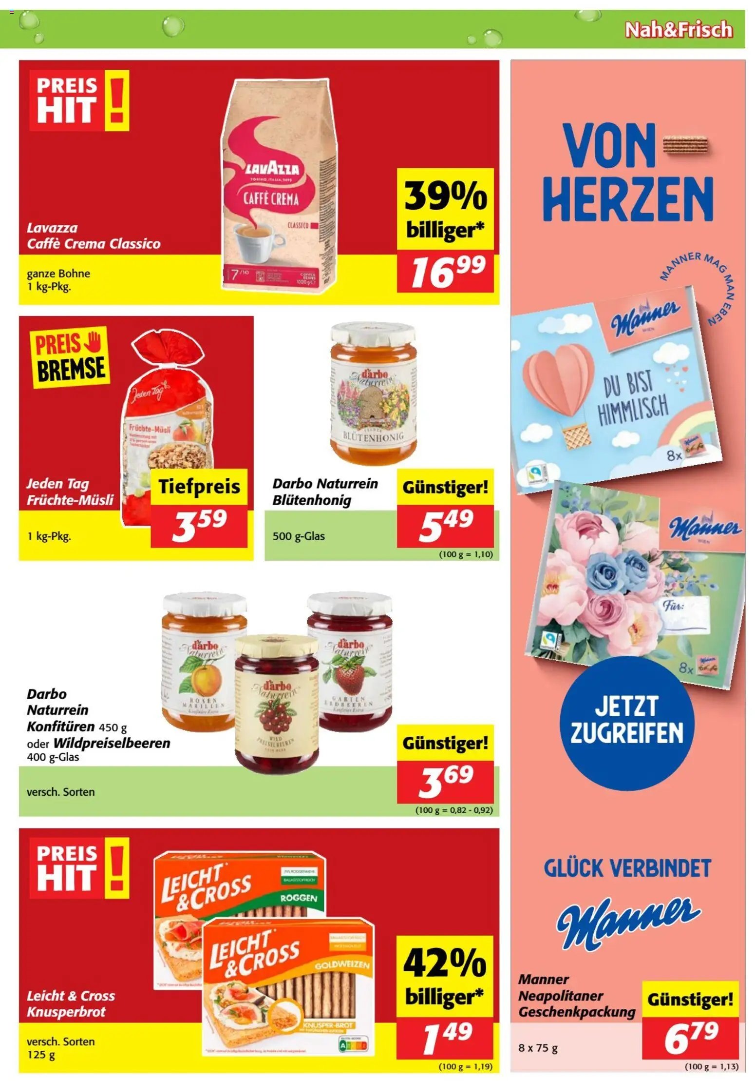 Nah und Frisch Flugblatt