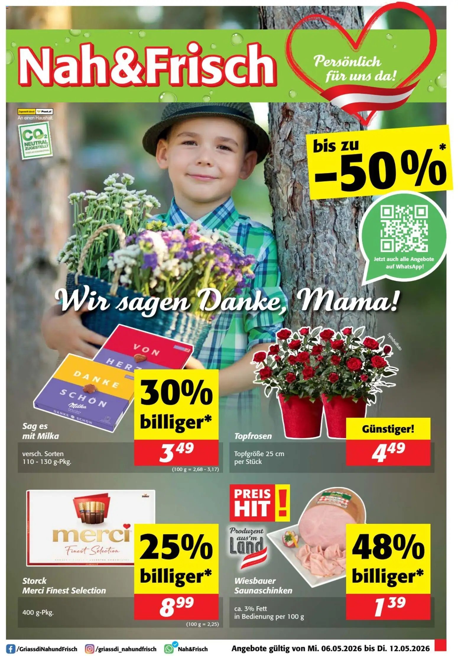 Nah und Frisch Flugblatt