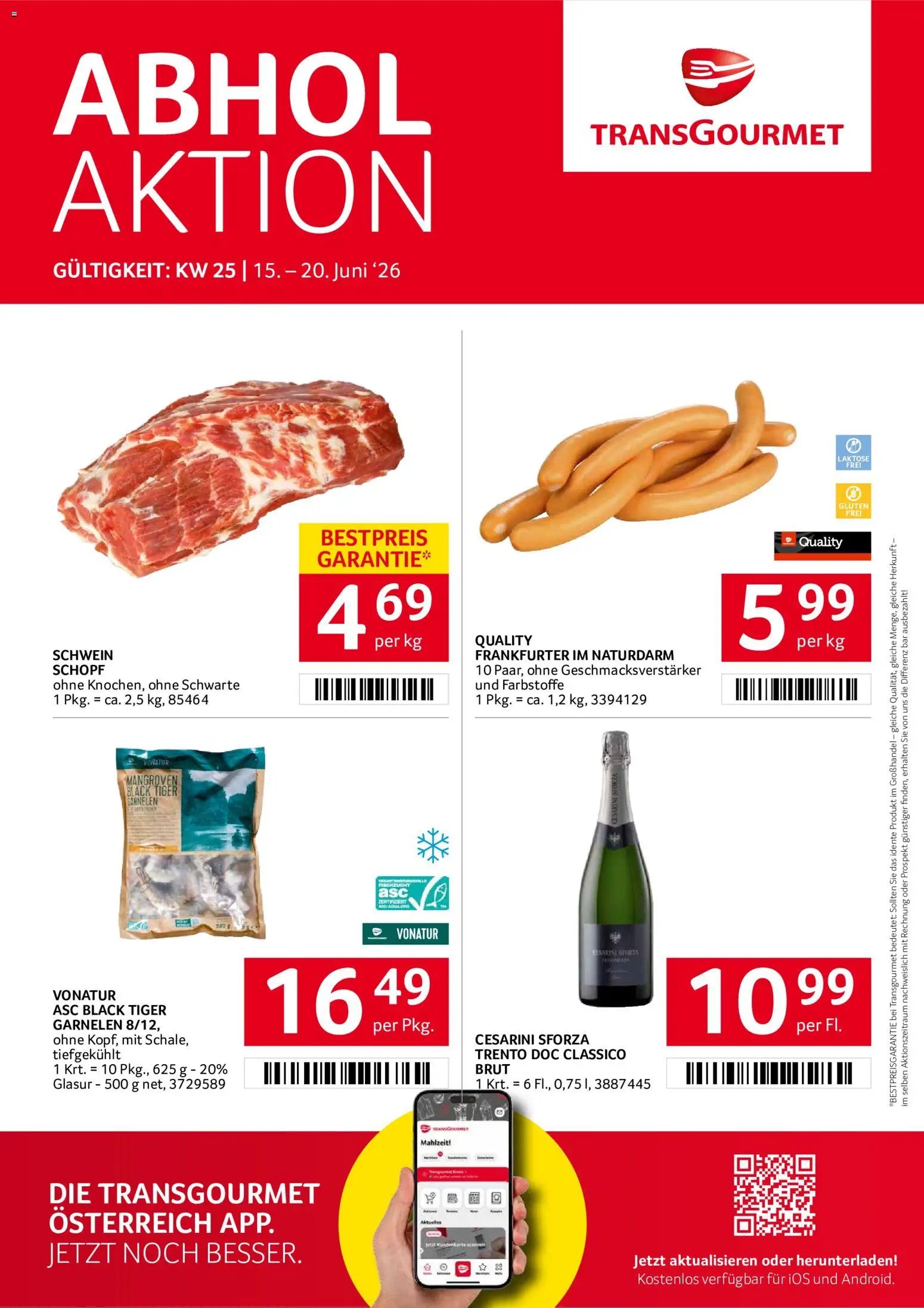 Transgourmet Flugblatt