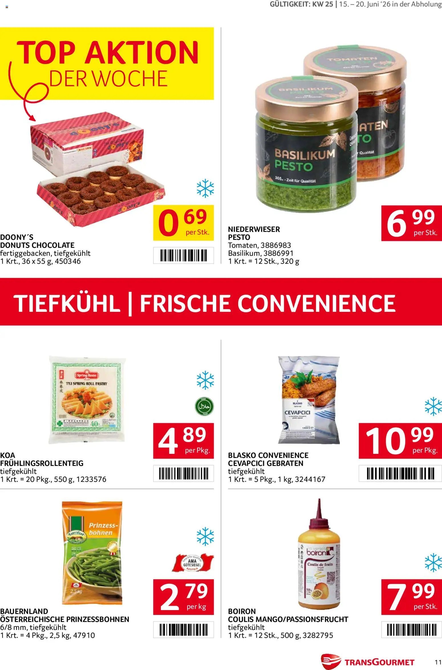 Transgourmet Flugblatt