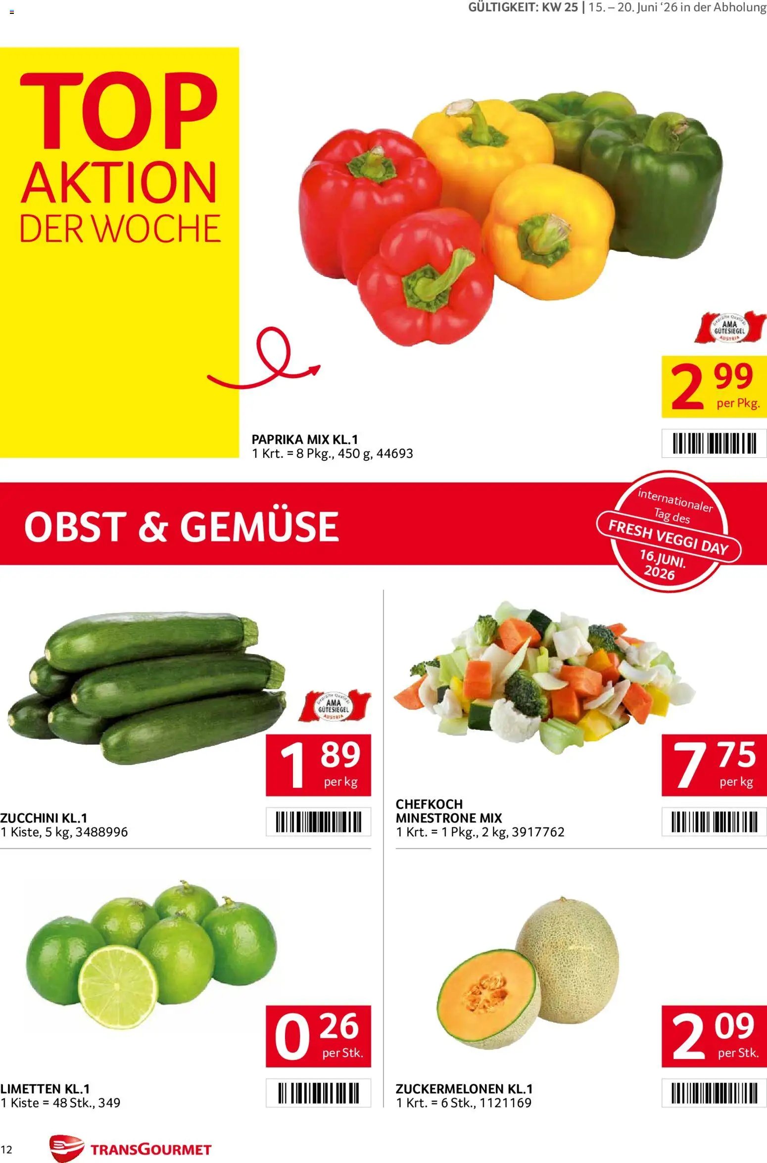 Transgourmet Flugblatt