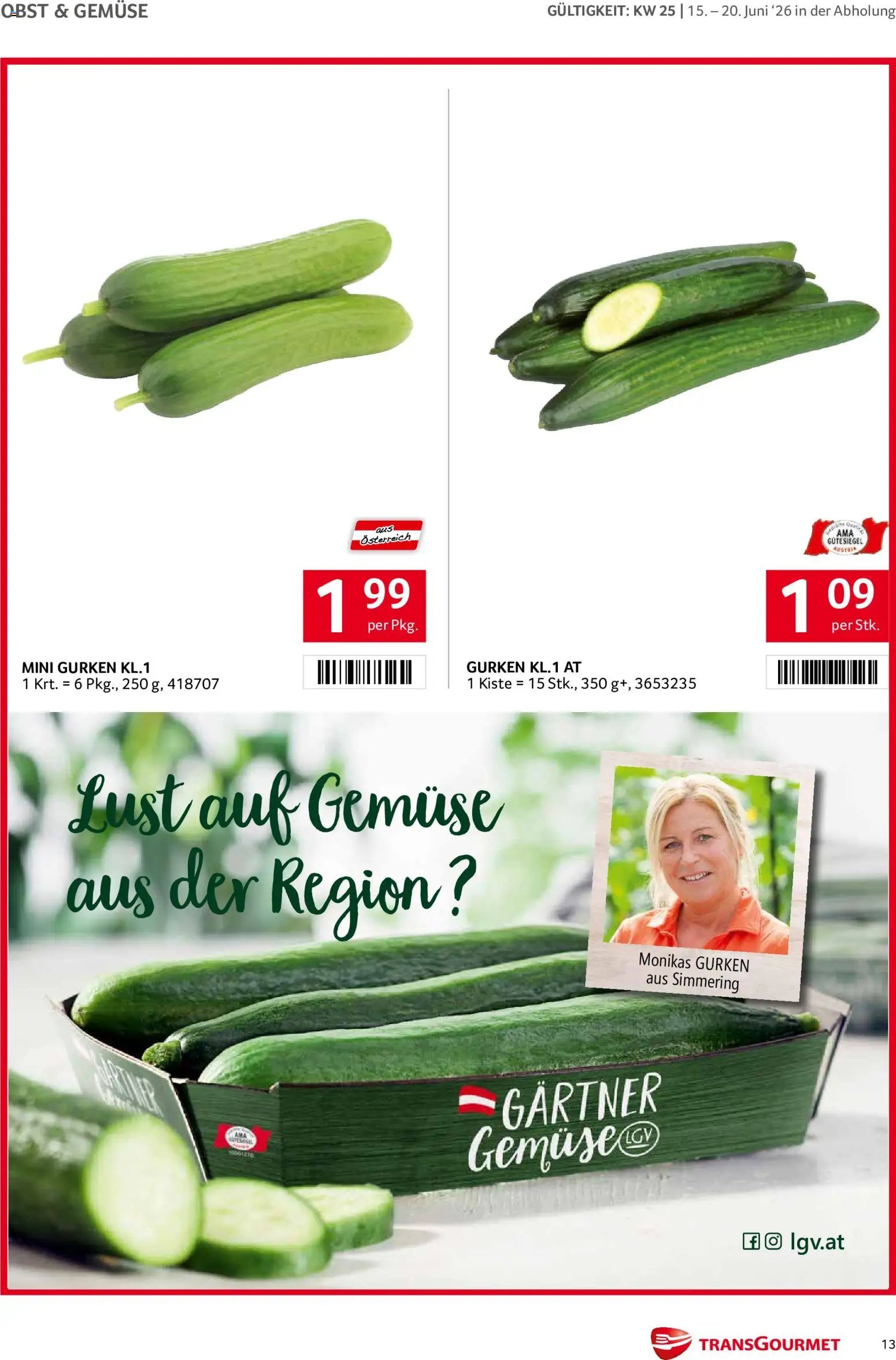 Transgourmet Flugblatt