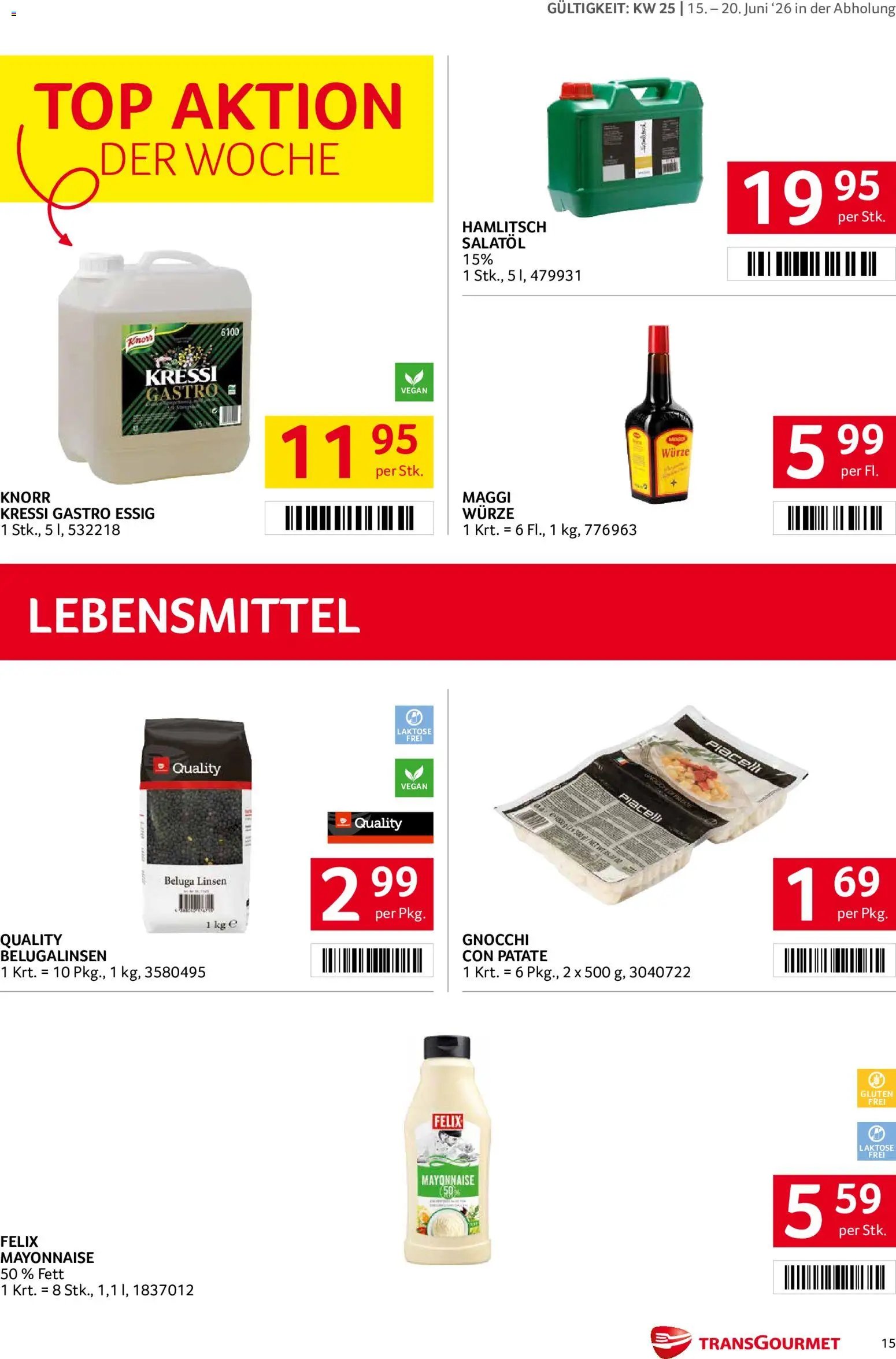 Transgourmet Flugblatt