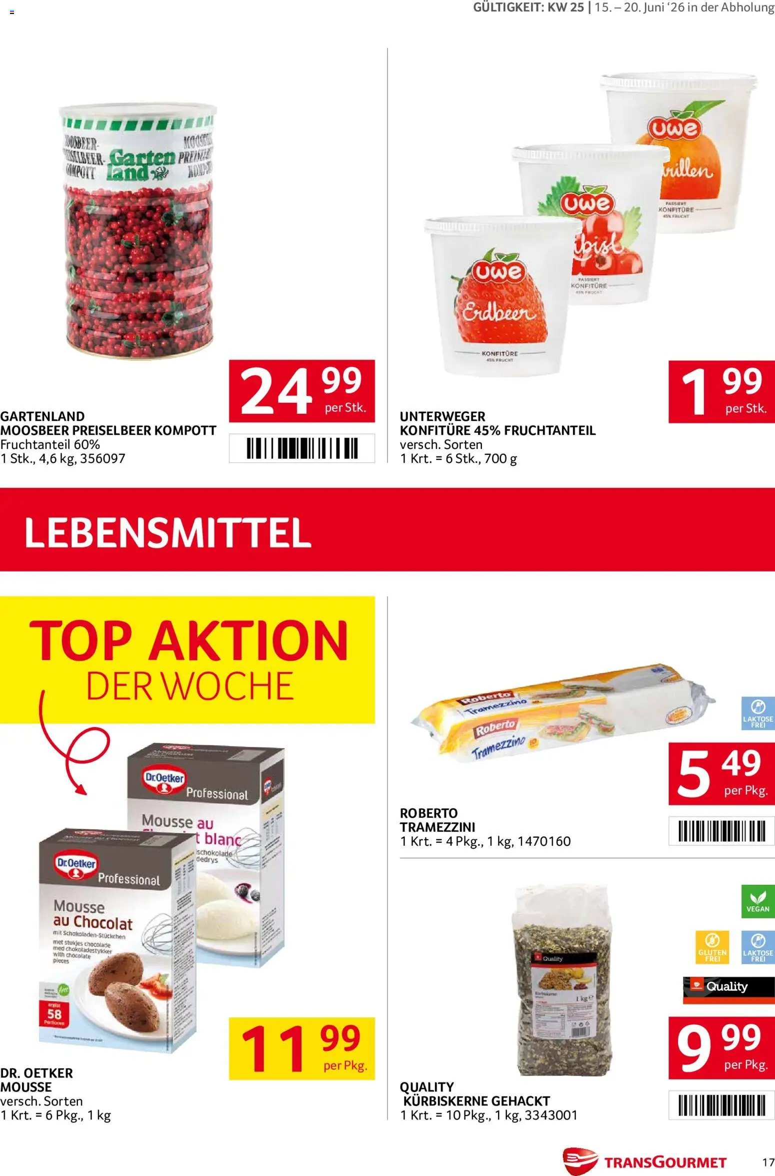 Transgourmet Flugblatt