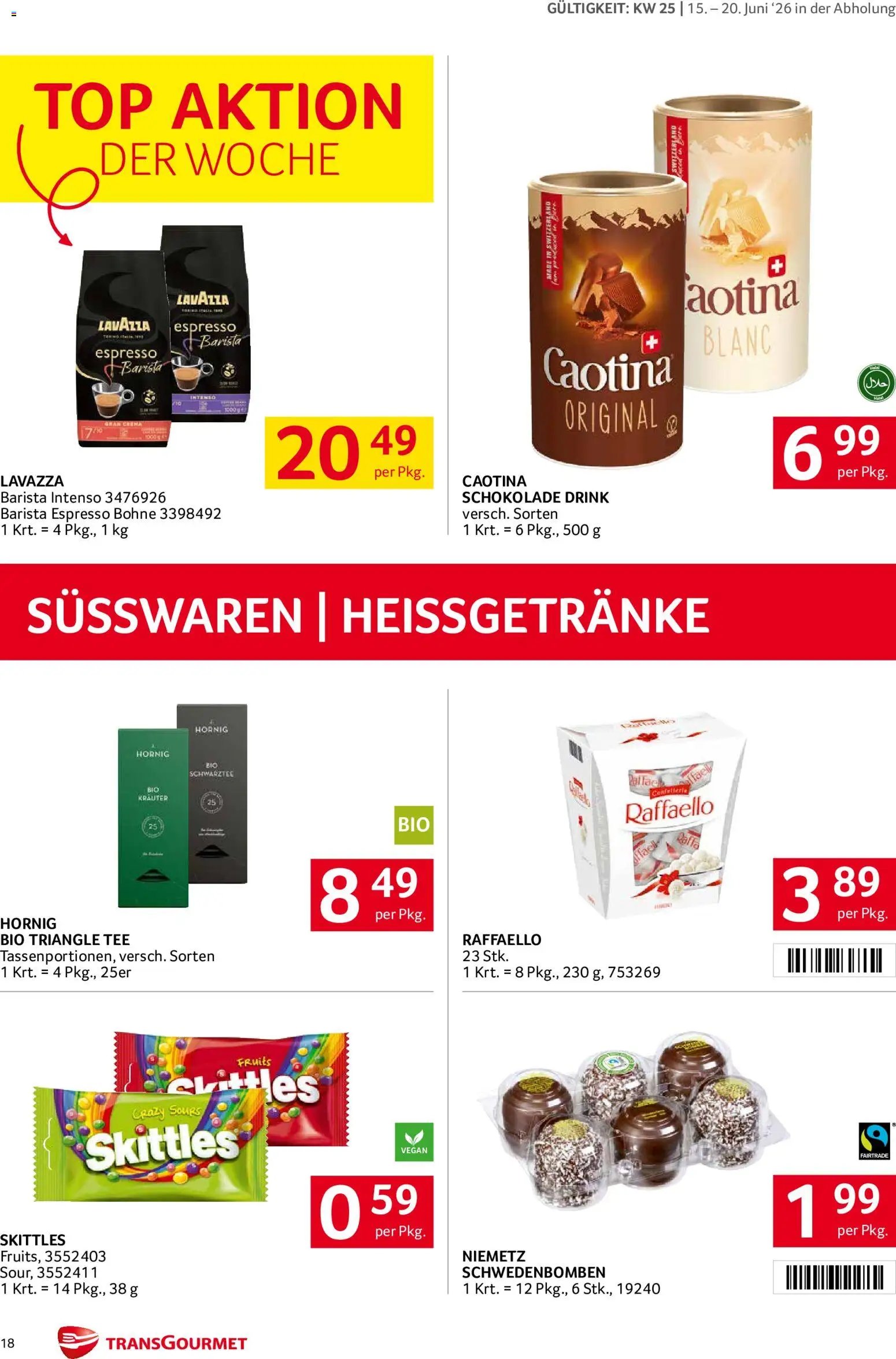 Transgourmet Flugblatt