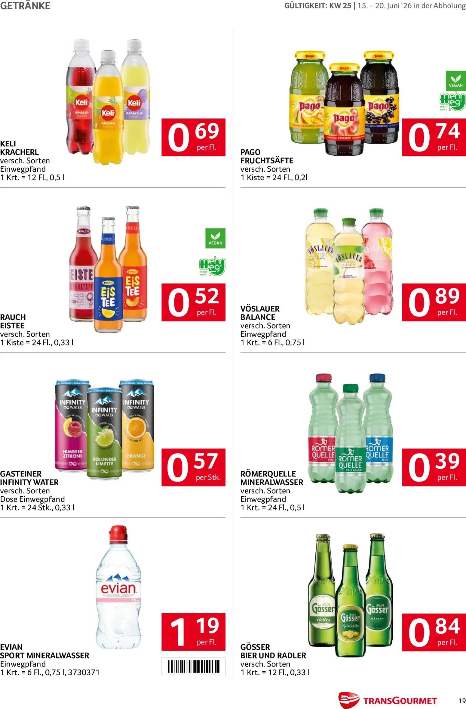 Transgourmet Flugblatt