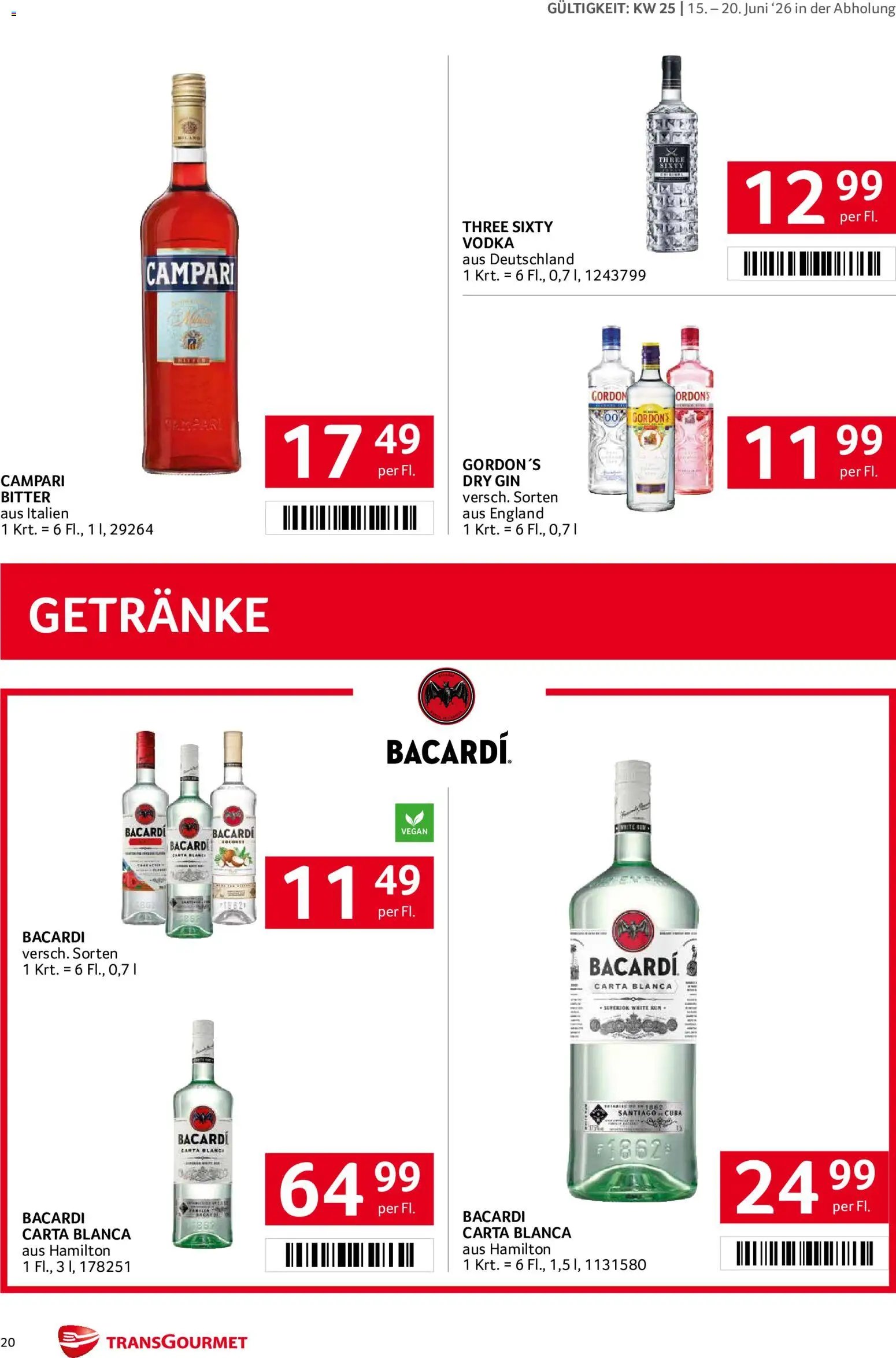 Transgourmet Flugblatt
