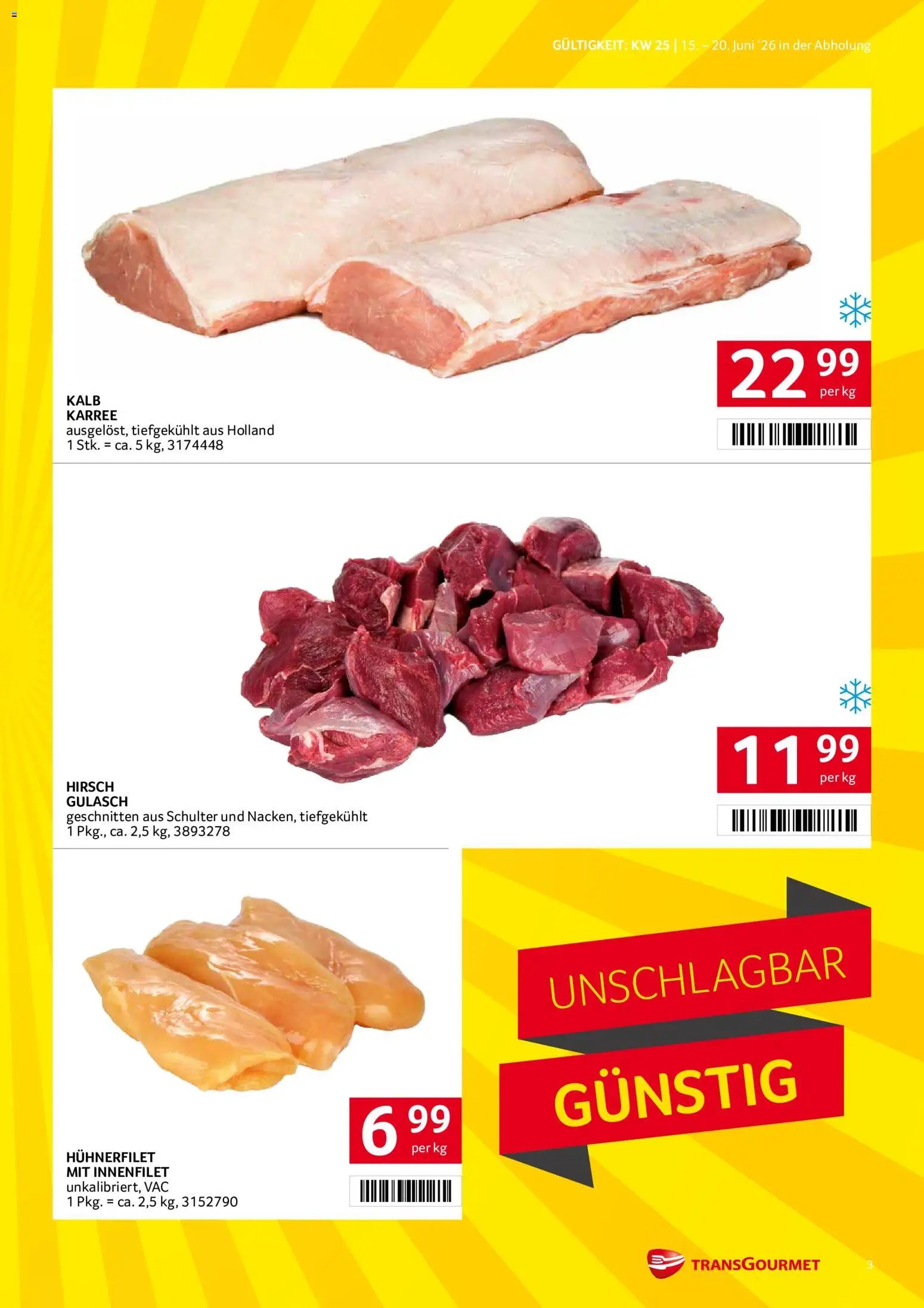 Transgourmet Flugblatt