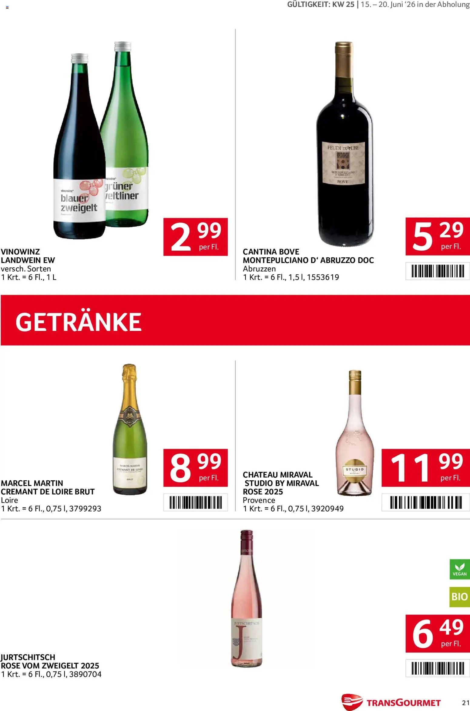Transgourmet Flugblatt
