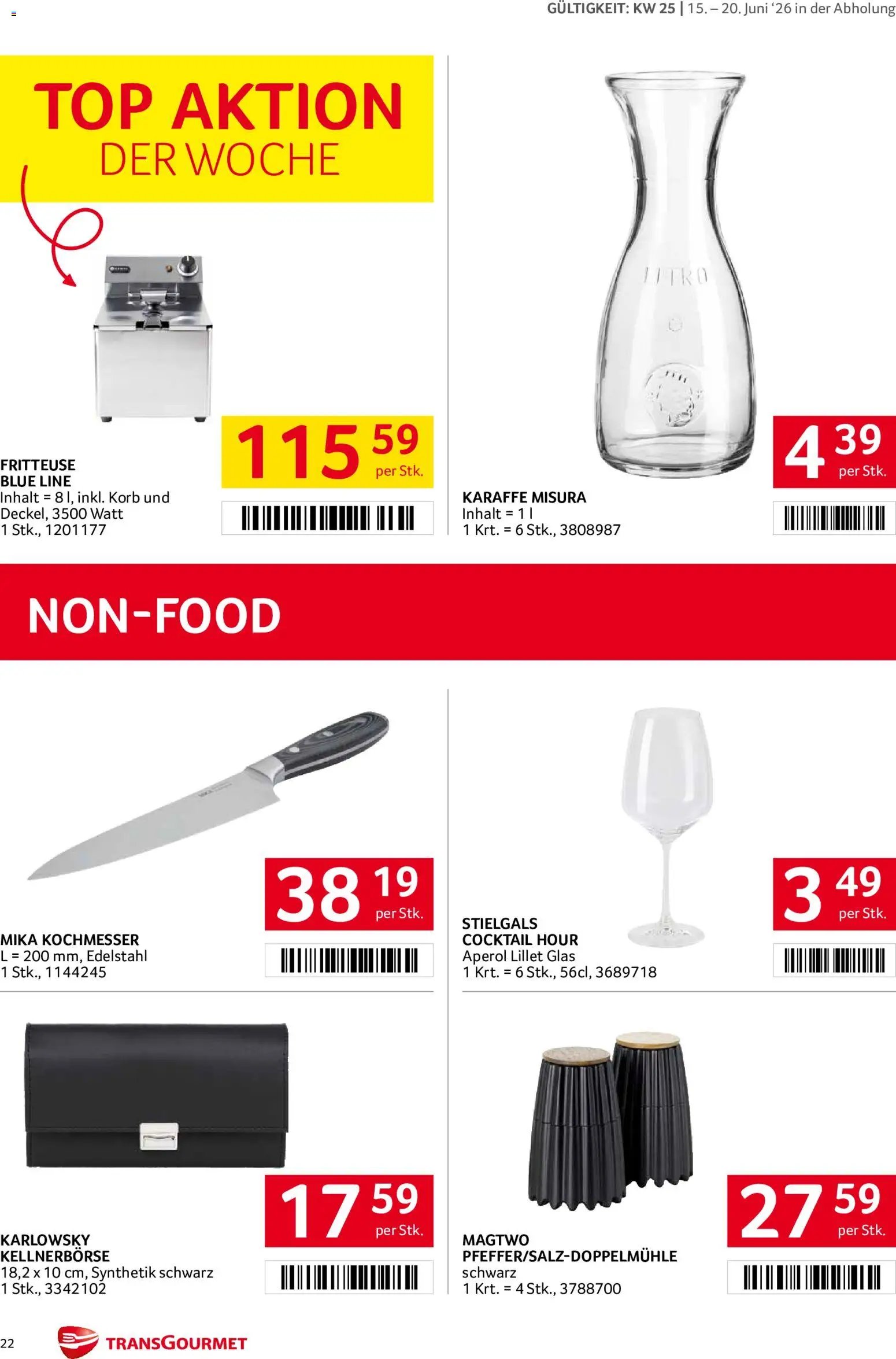 Transgourmet Flugblatt