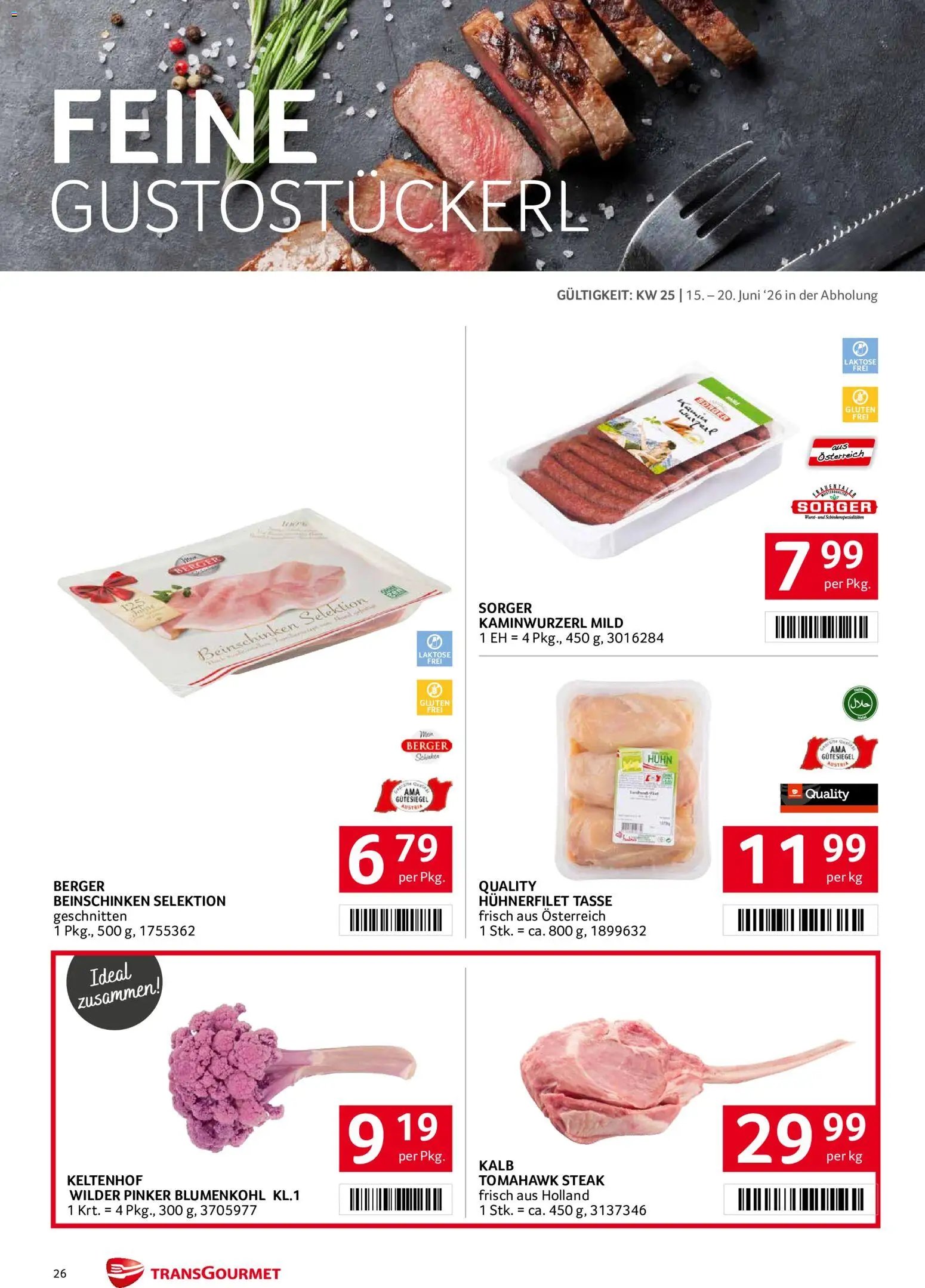Transgourmet Flugblatt