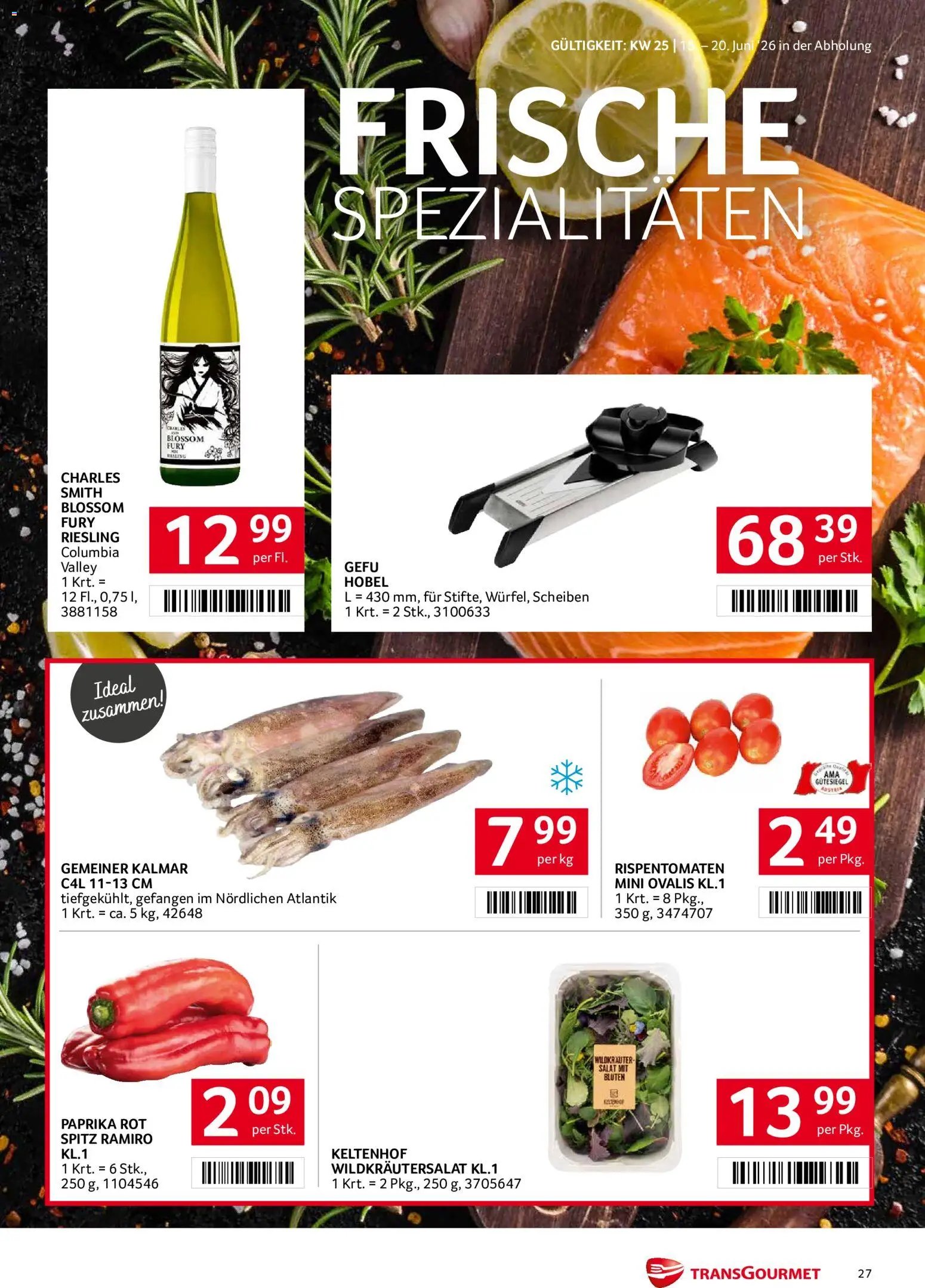 Transgourmet Flugblatt