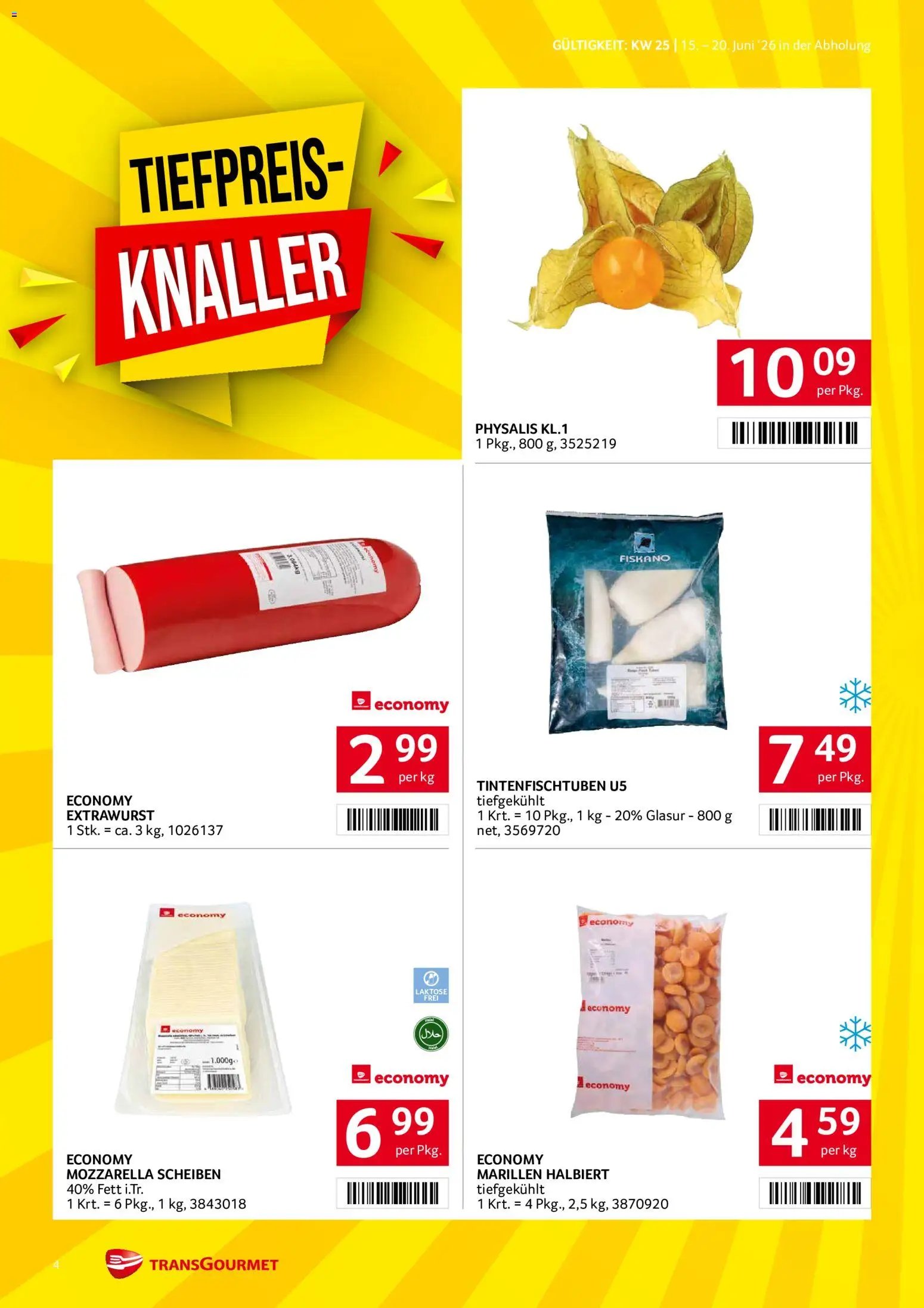 Transgourmet Flugblatt