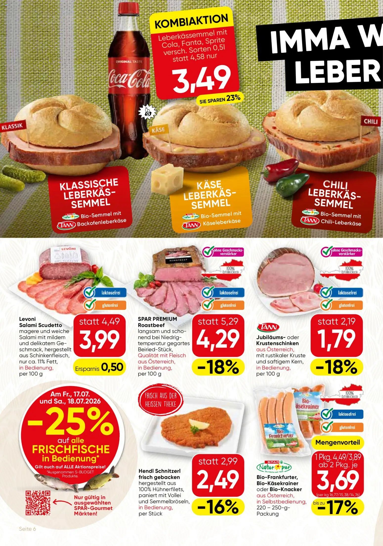 SPAR Gourmet Flugblatt