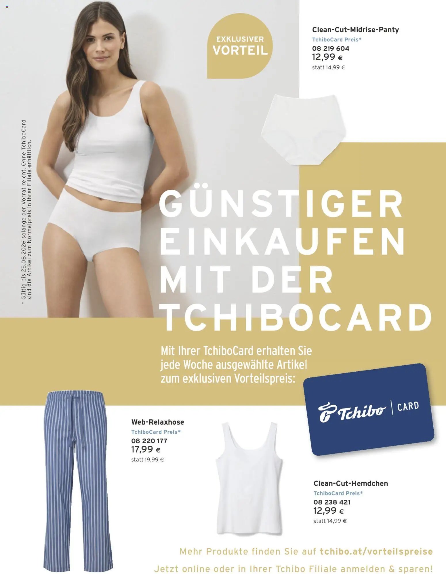 Tchibo Eduscho - Katalog August 2026