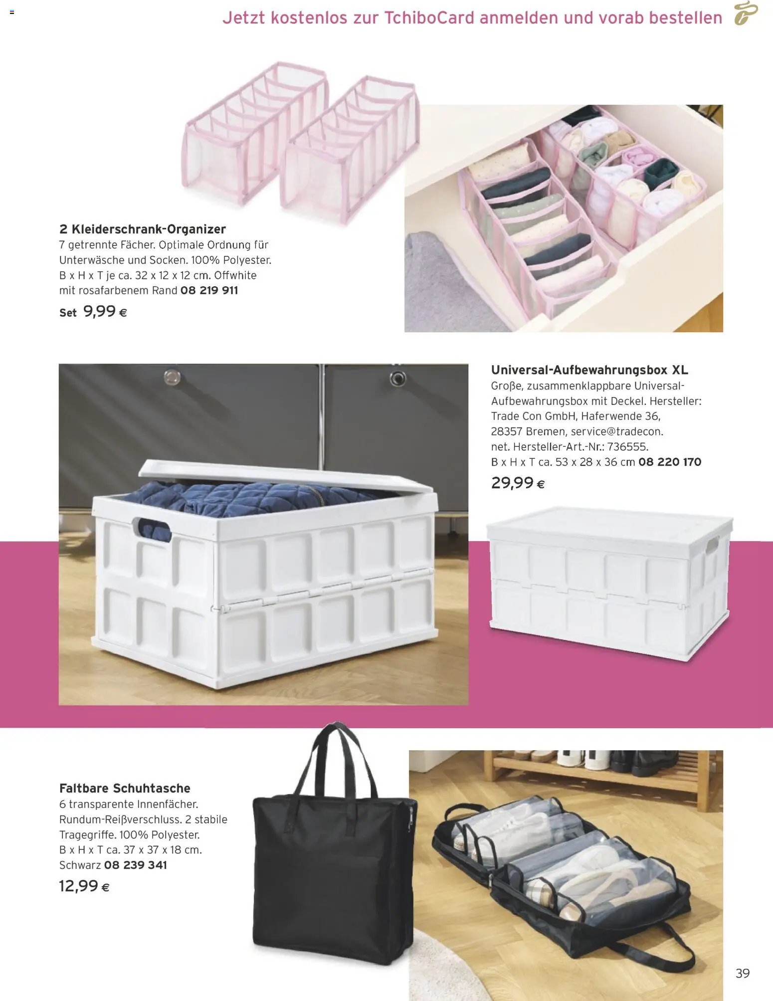 Tchibo Eduscho - Katalog August 2026