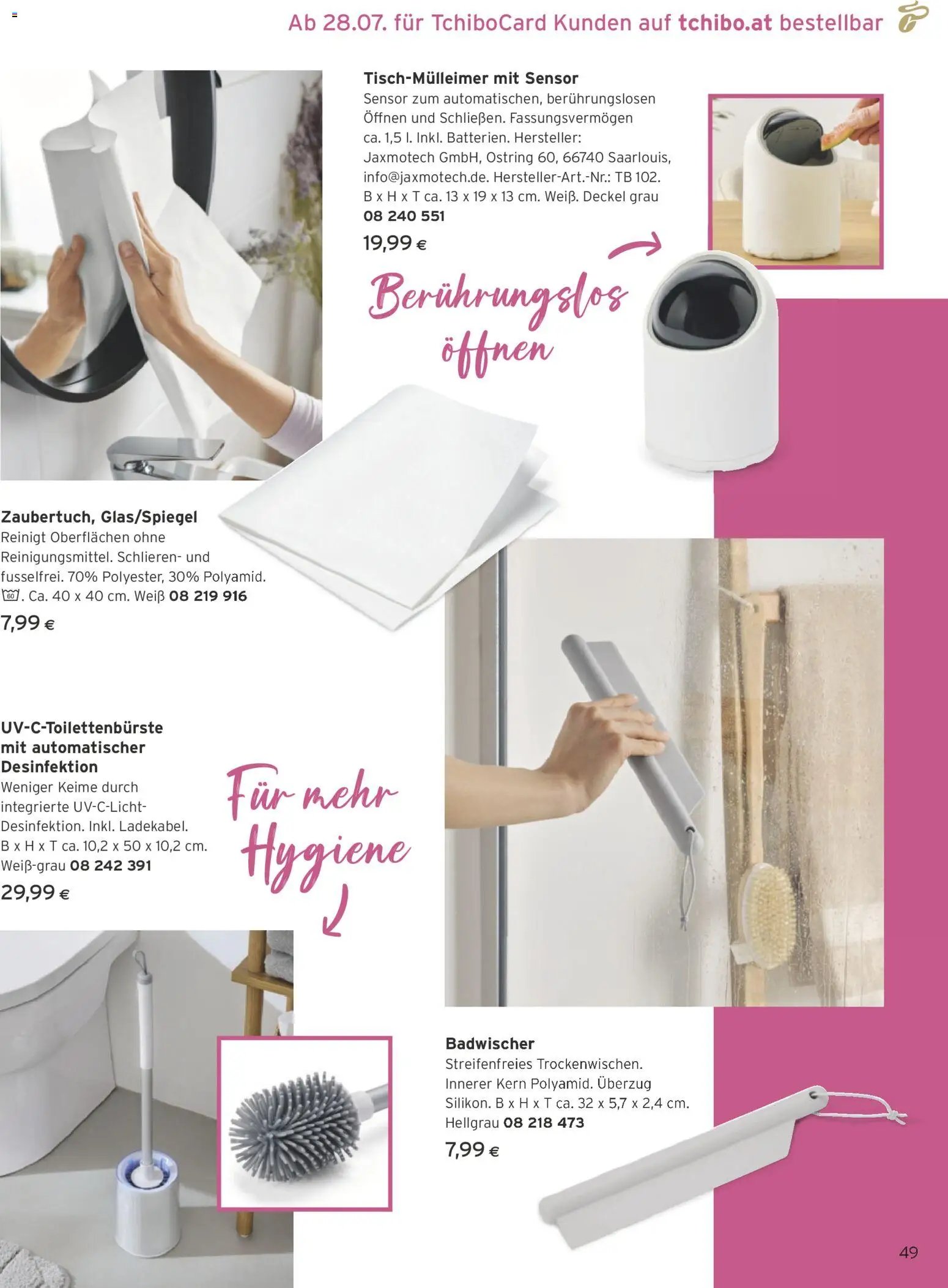Tchibo Eduscho - Katalog August 2026