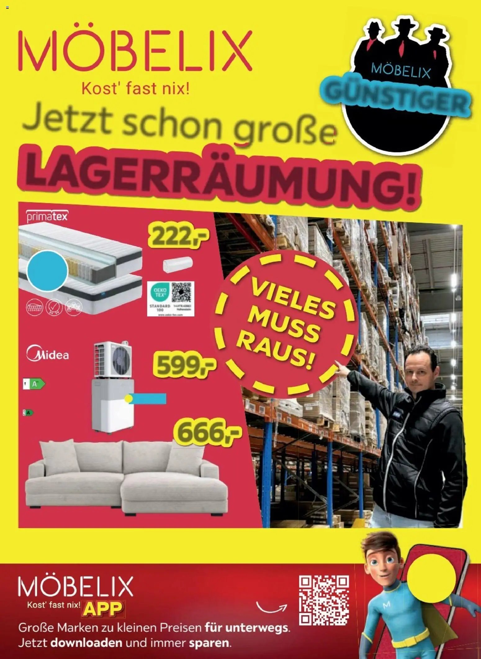 Möbelix Lagerräumung