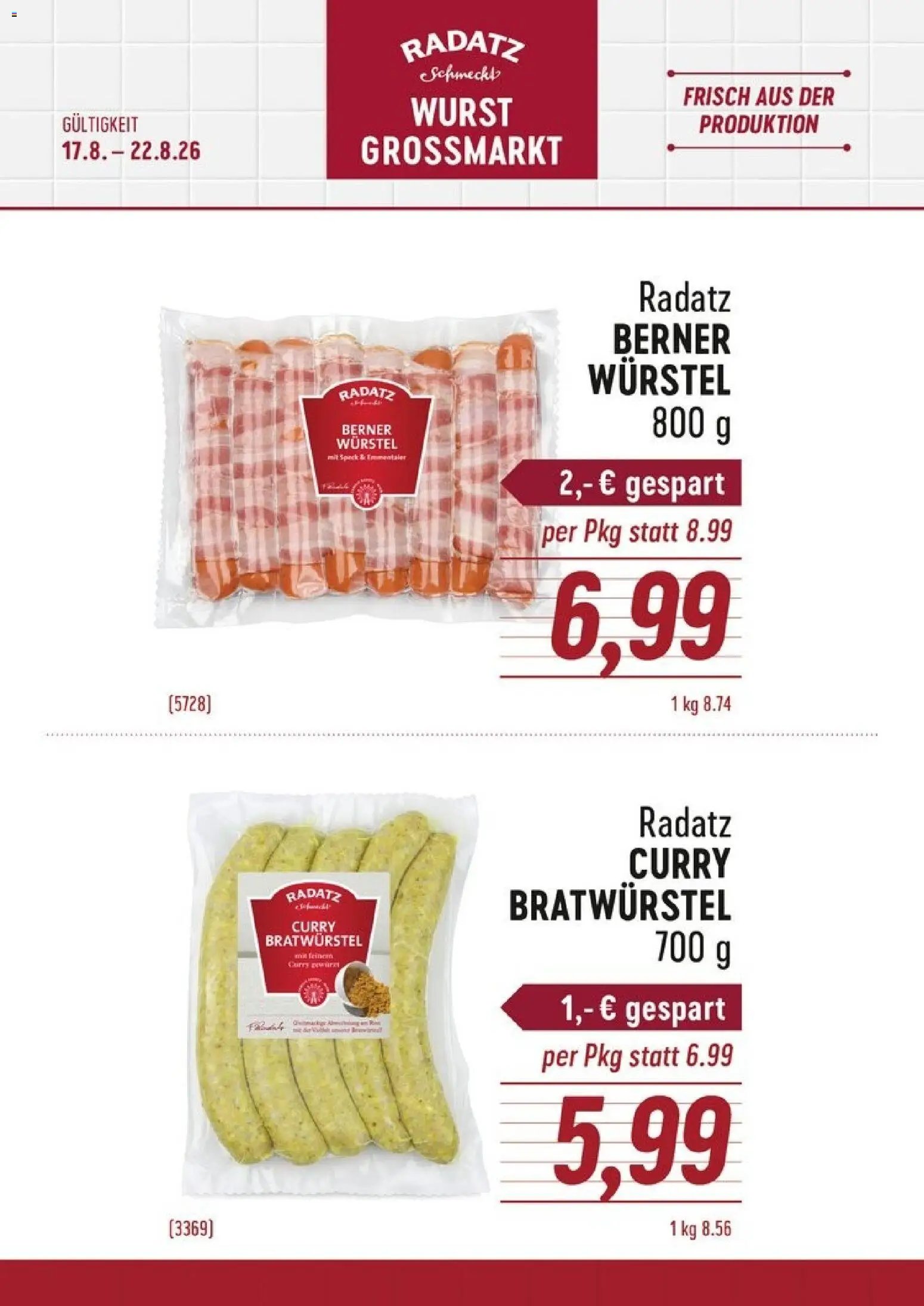 Radatz Würstel