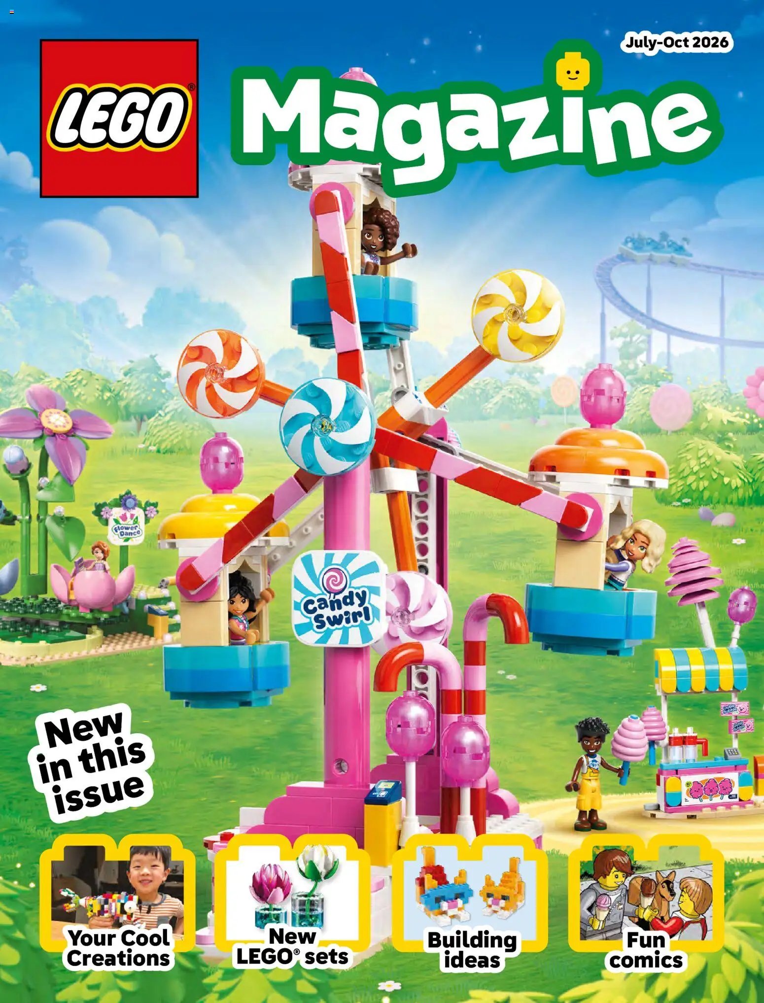 Lego The Magazine July-Oct 4-7