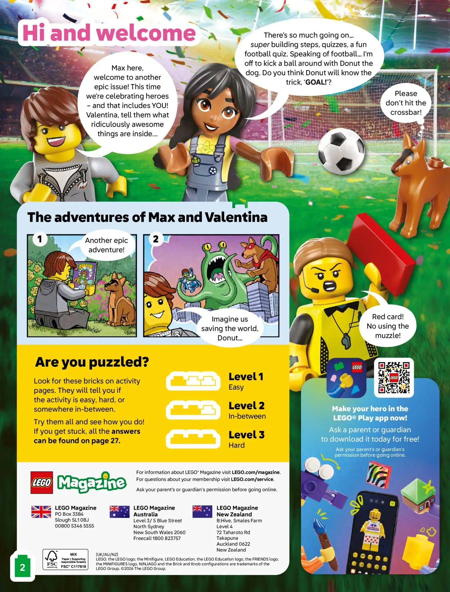 Lego The Magazine July-Oct 4-7