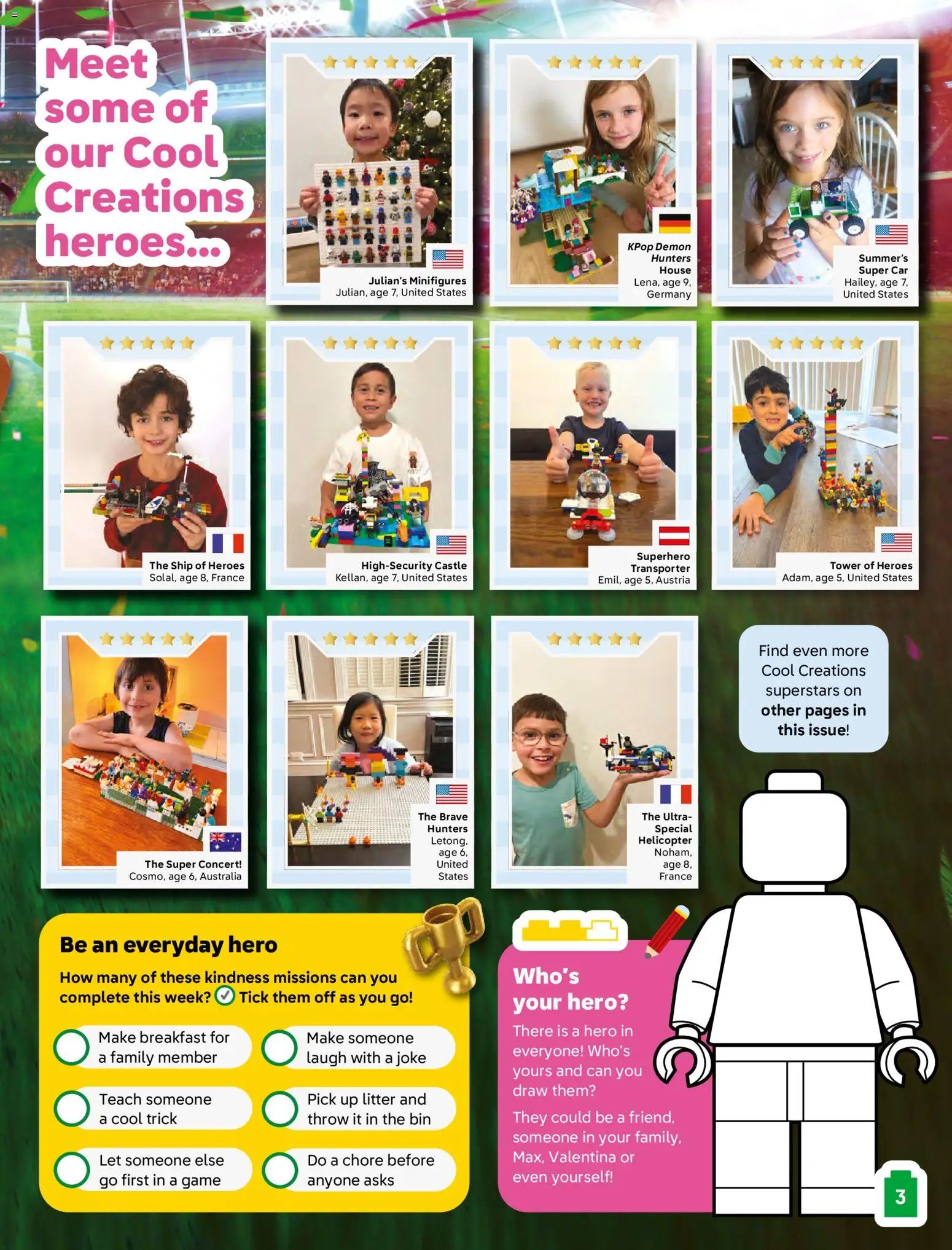 Lego The Magazine July-Oct 4-7