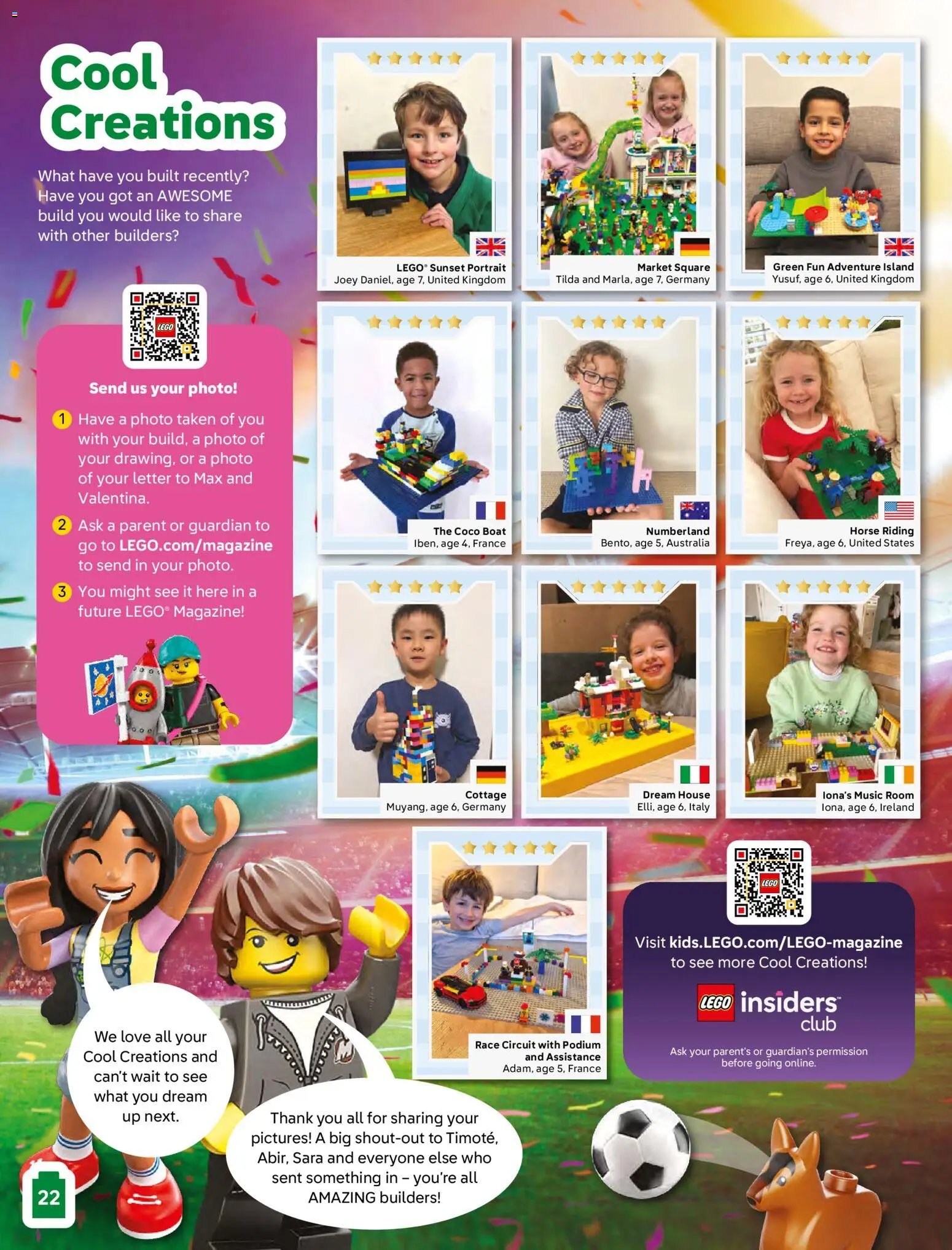 Lego The Magazine July-Oct 4-7