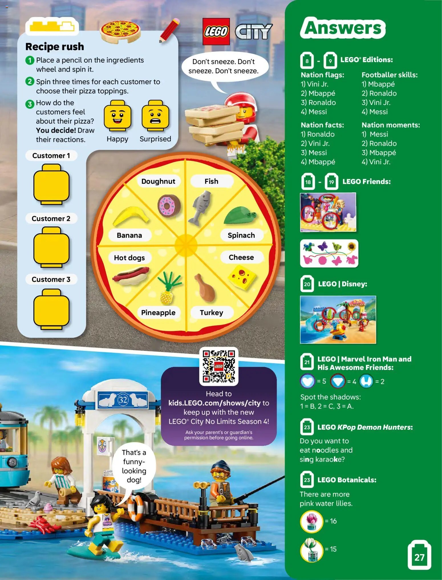 Lego The Magazine July-Oct 4-7