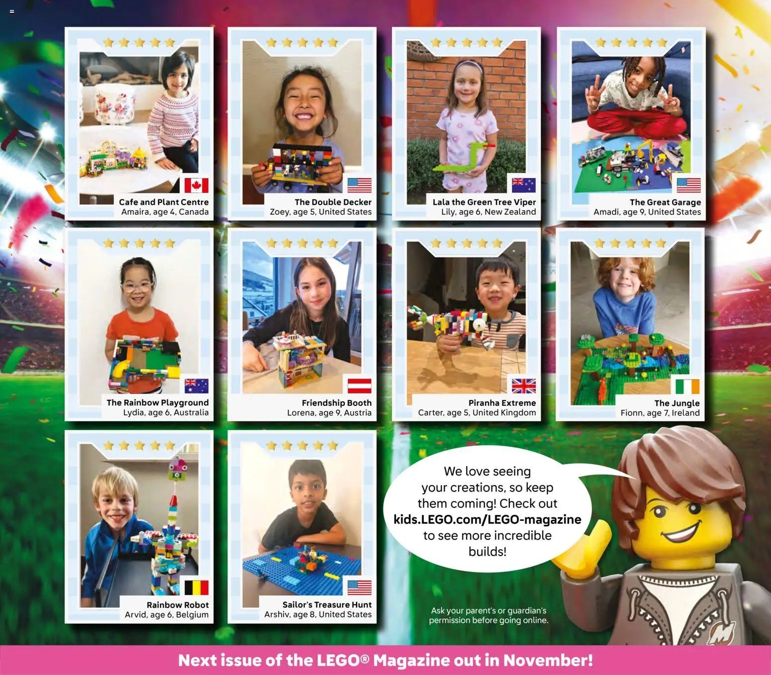 Lego The Magazine July-Oct 4-7