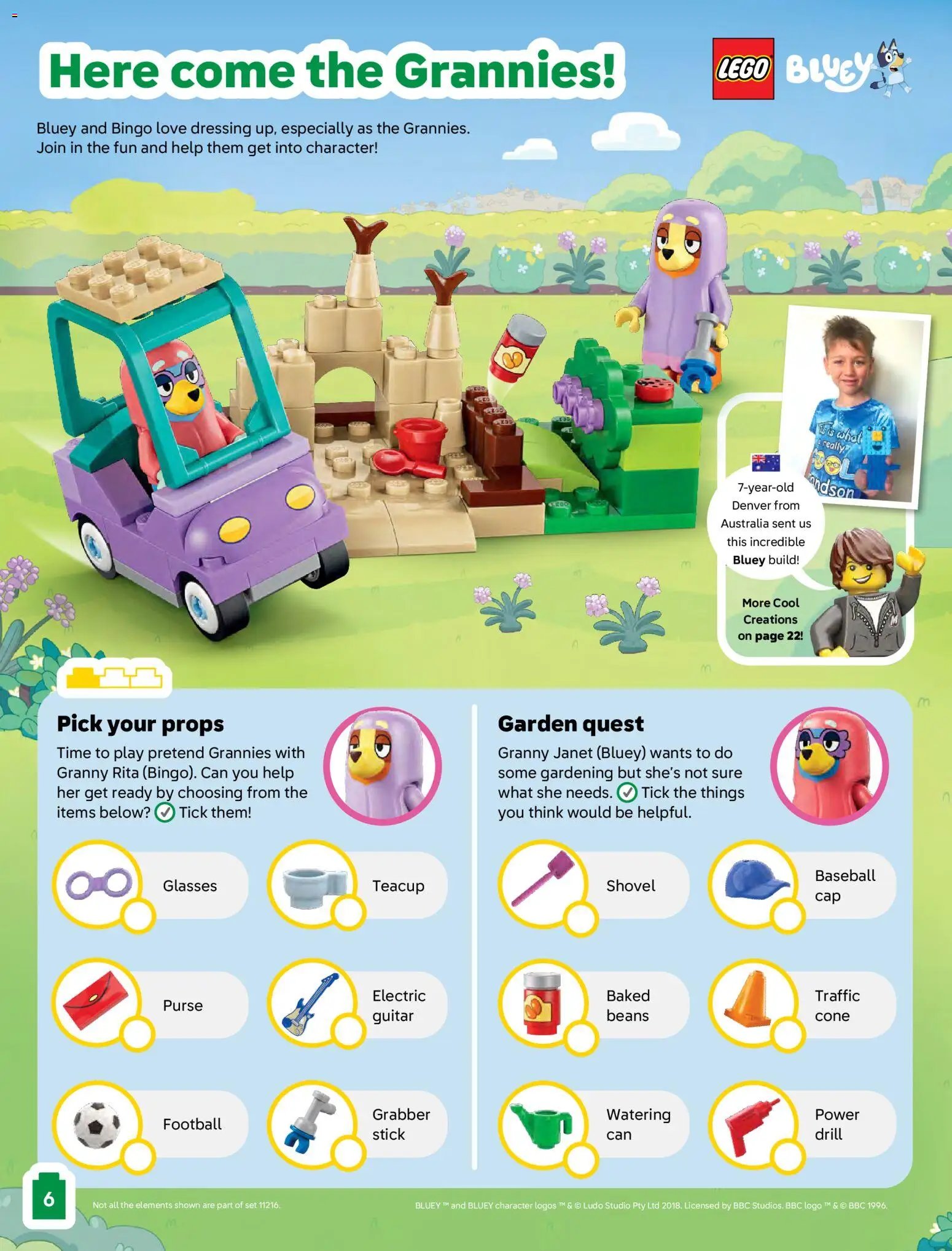 Lego The Magazine July-Oct 4-7