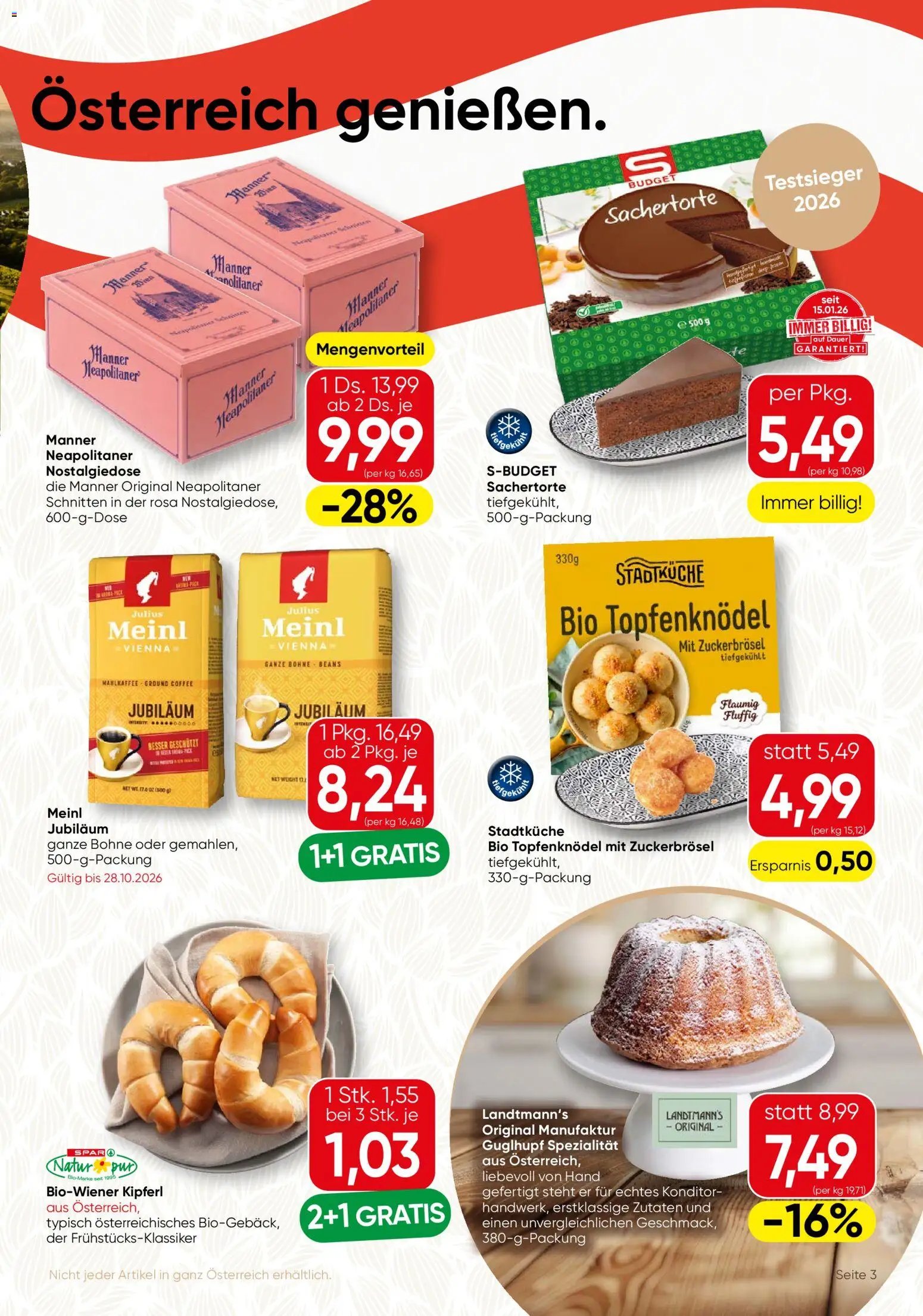 SPAR Gourmet Flugblatt